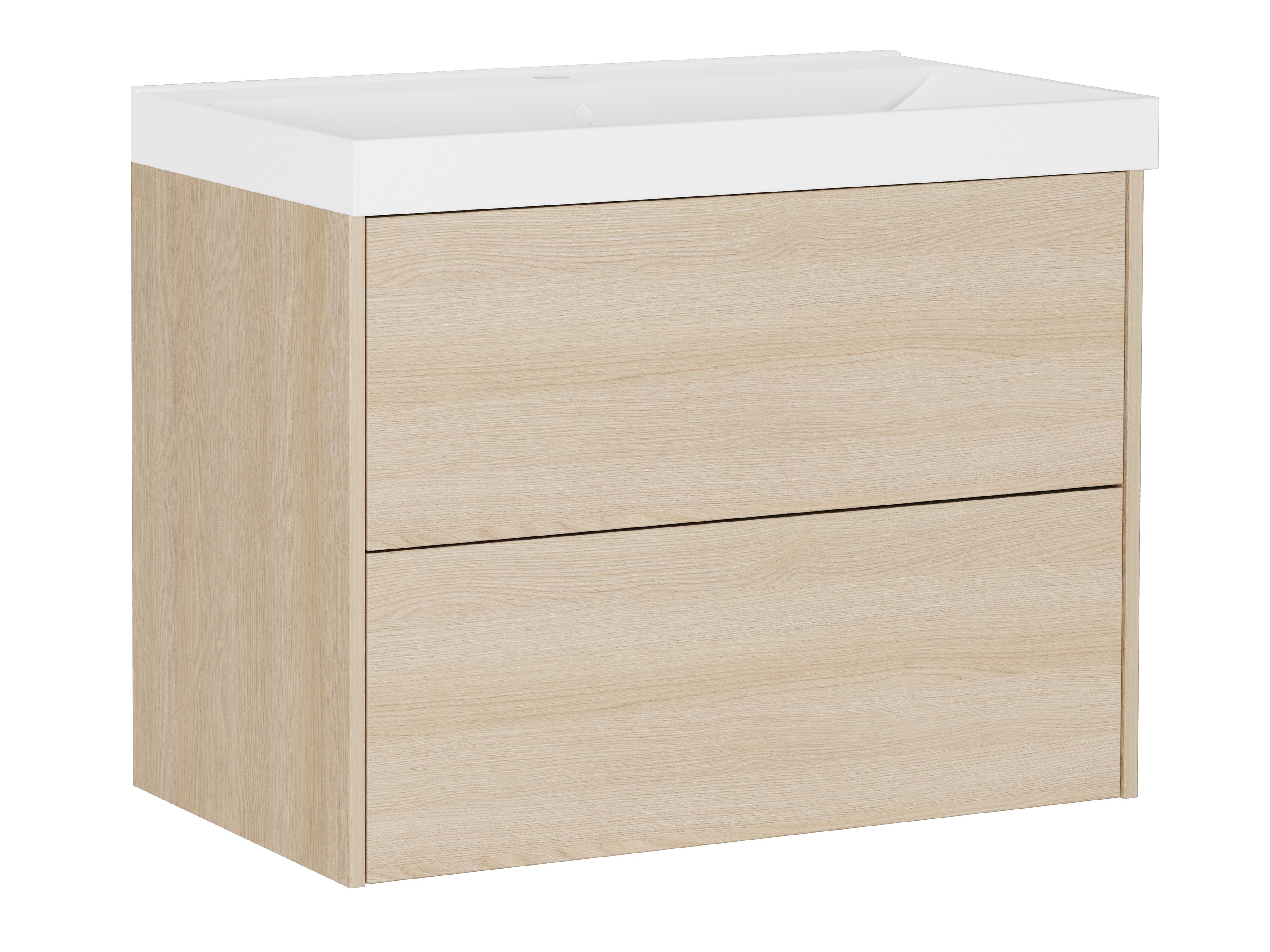 Piekarams vannas istabas skapītis izlietnei Sacramento 525 (Ozols)