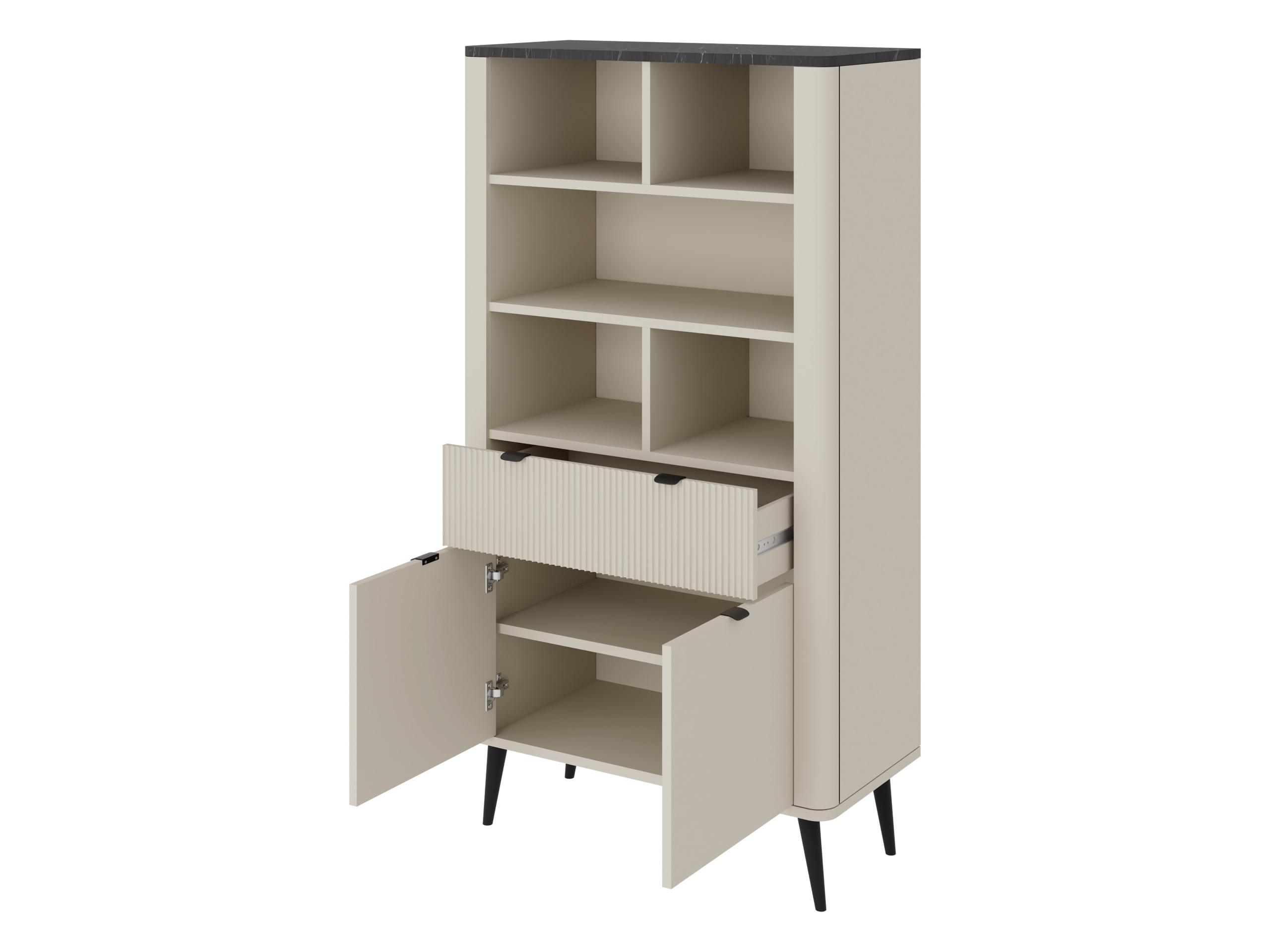 Plaukts Lufela 108 (Kašmirs + Riekstkoks)
