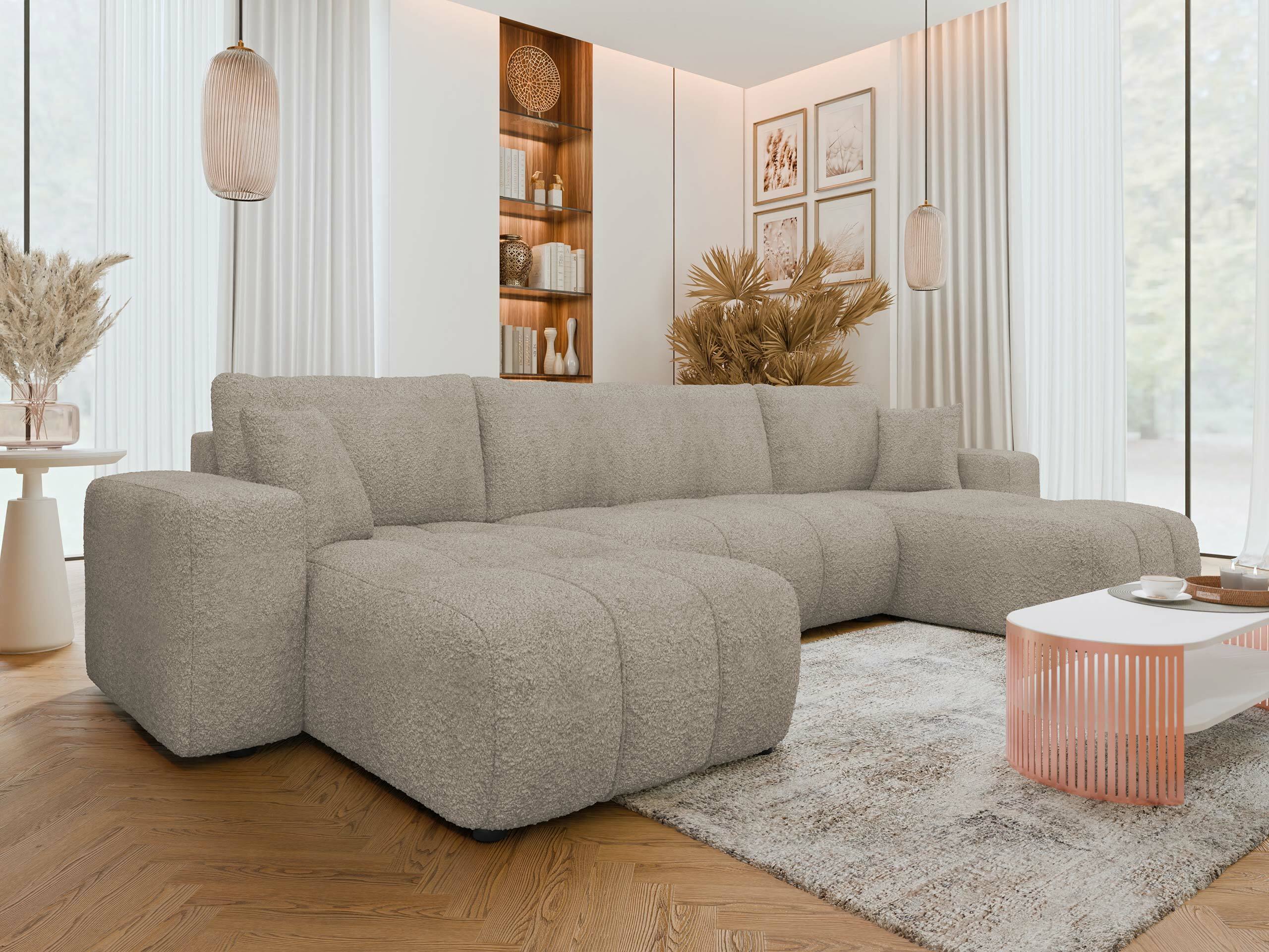 Stūra dīvāns Comfivo Laurus II (Coral 50)
