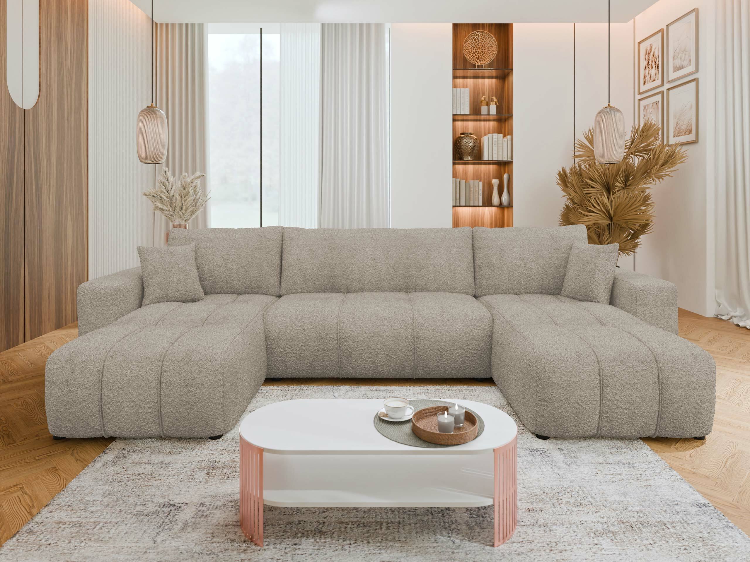 Stūra dīvāns Comfivo Laurus II (Coral 50)