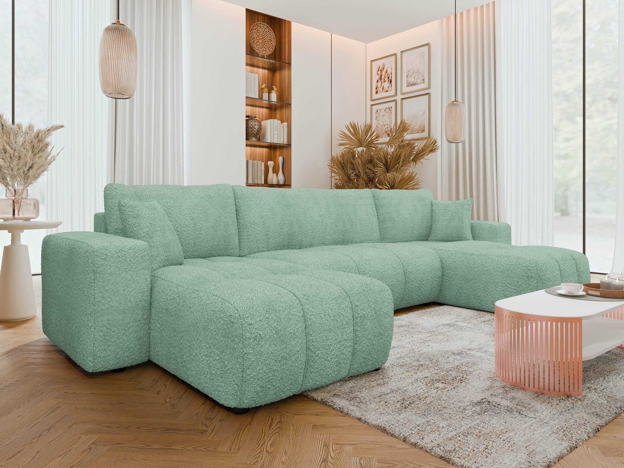 Stūra dīvāns Comfivo Laurus II (Coral 55)