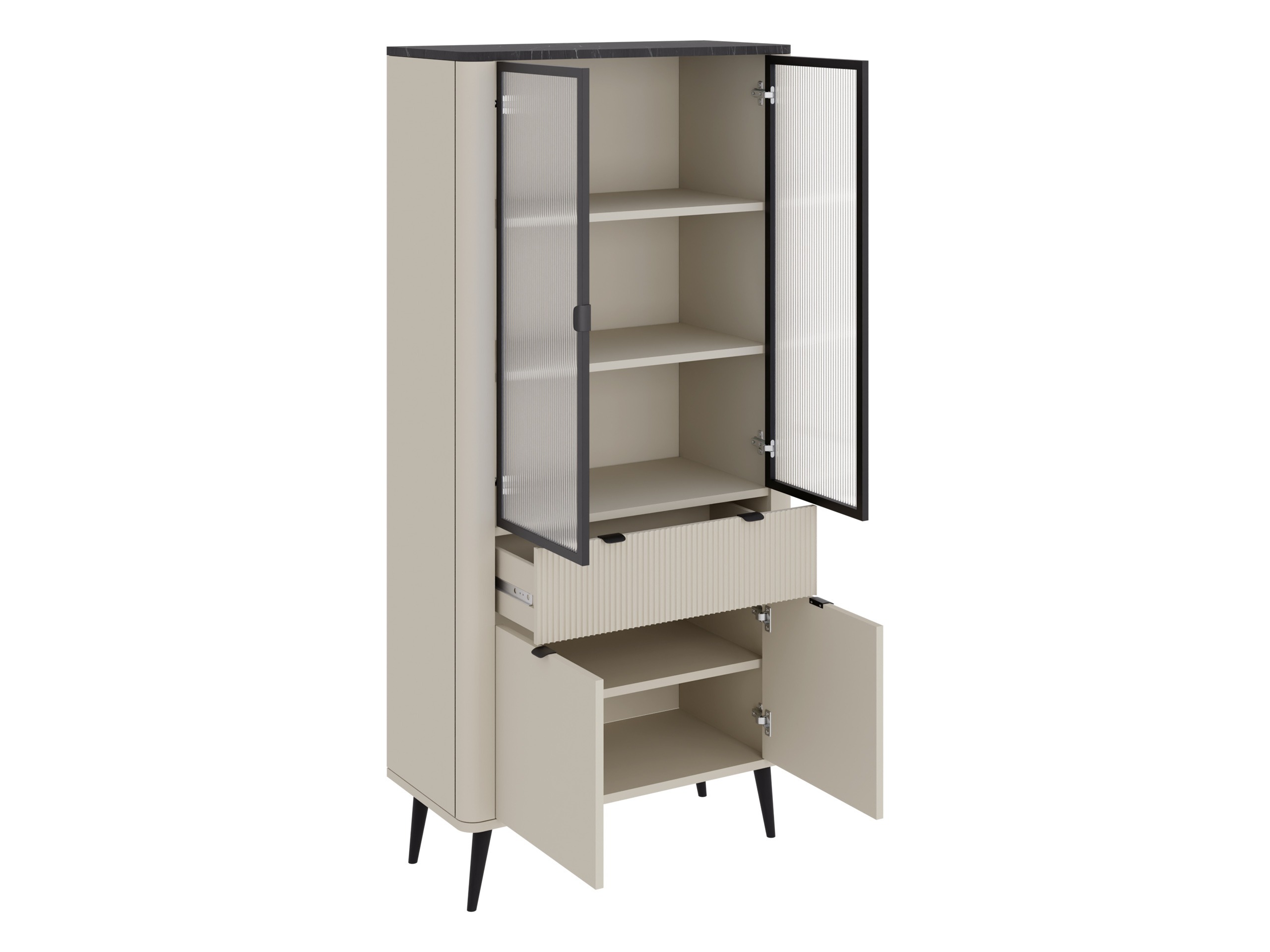 Viesistabas komplekts Lufela 120 (Kašmirs + Riekstkoks)