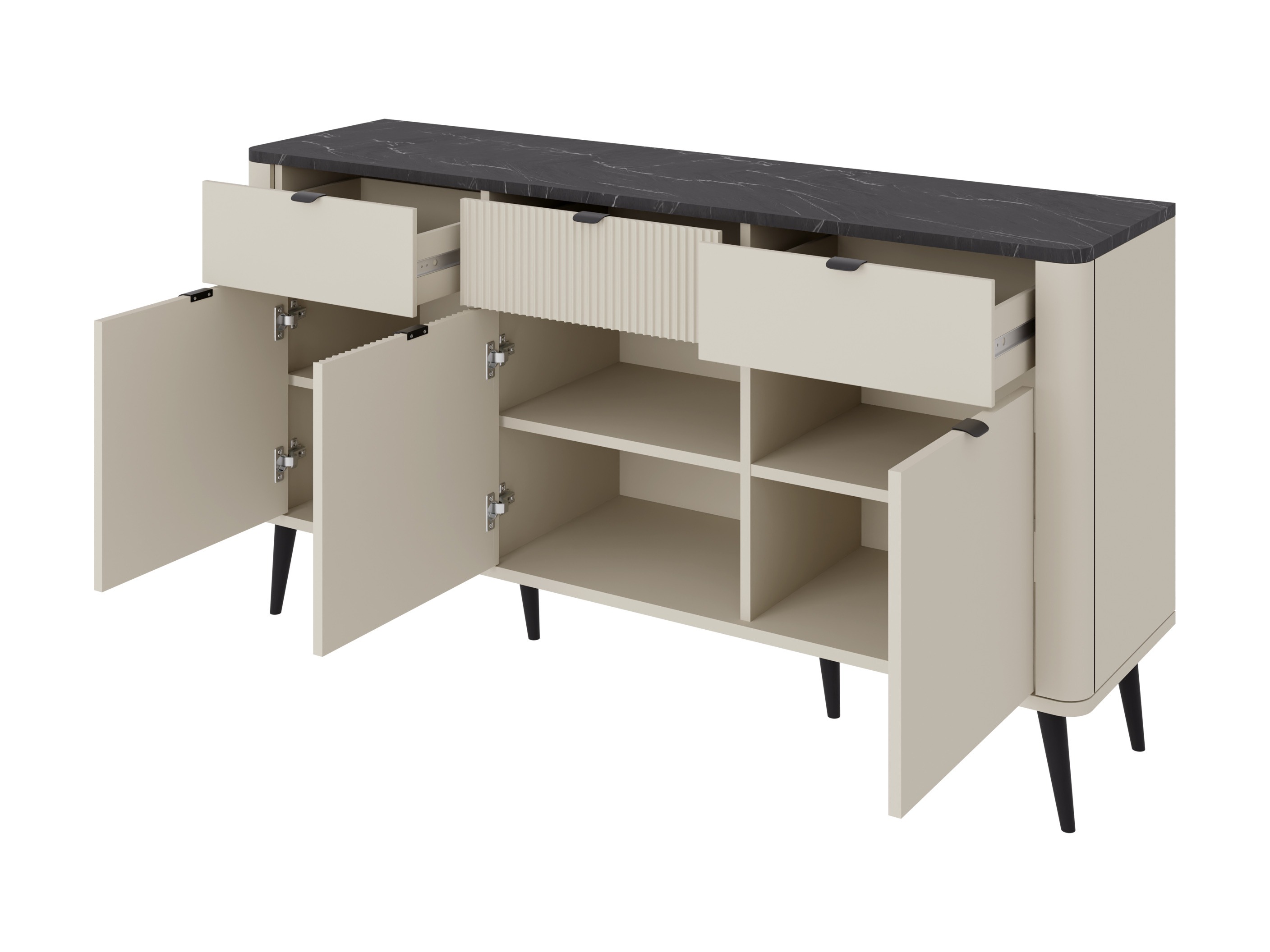 Viesistabas komplekts Lufela 122 (Kašmirs + Riekstkoks)