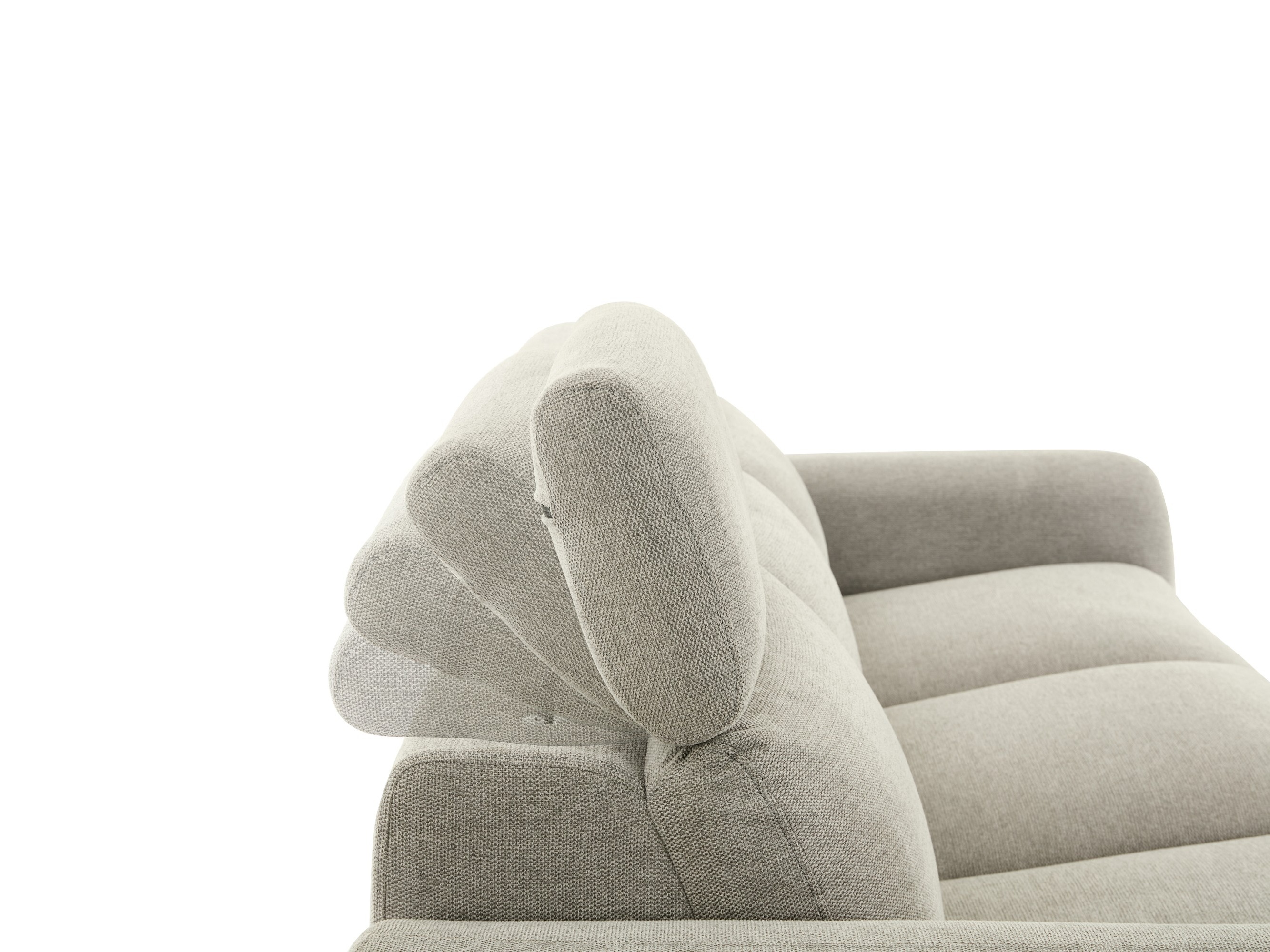 Dīvāns reglainer Denton 1512 (Gaiši pelēks)