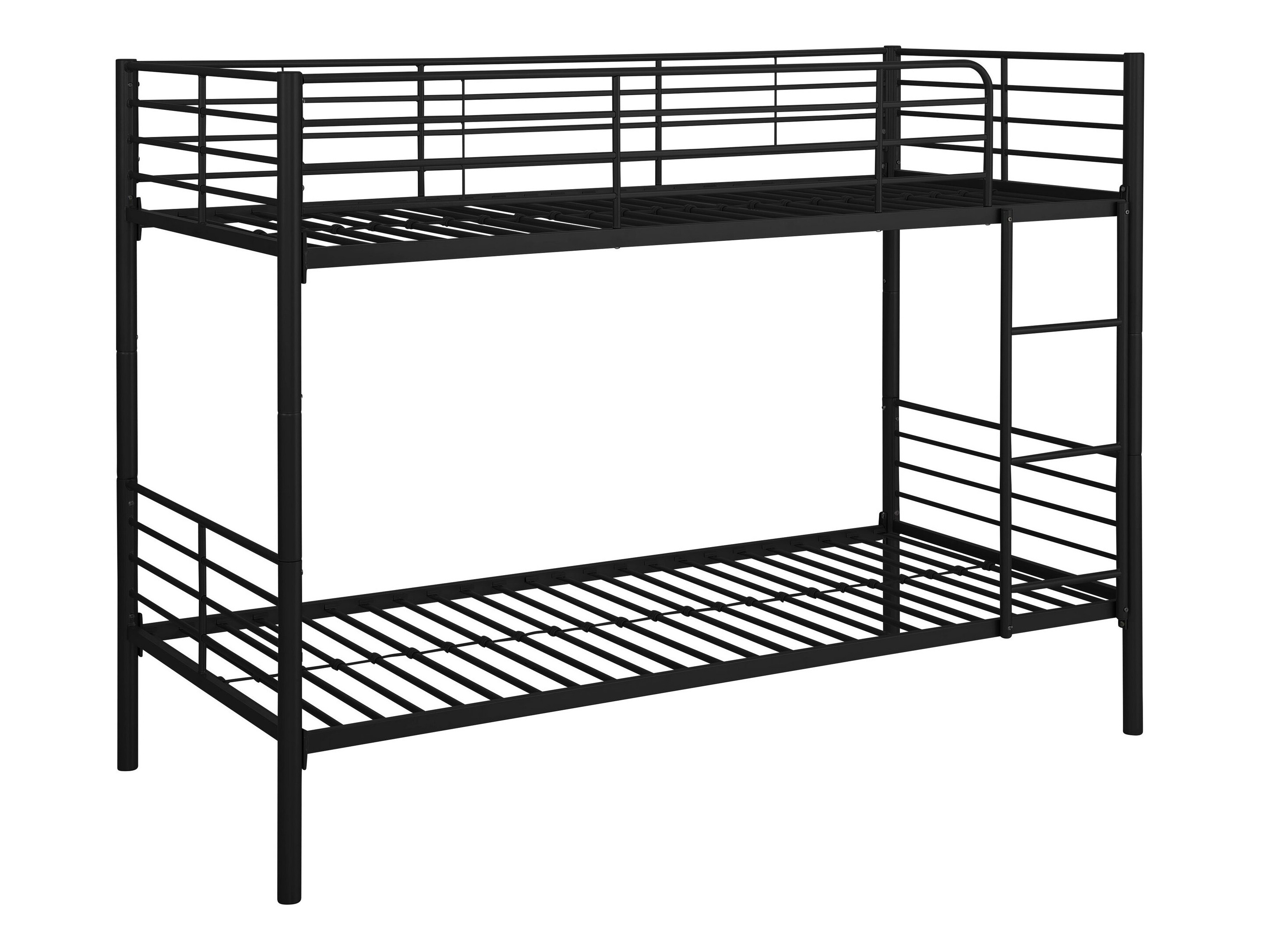 Divstāvu gulta Denton 1518 (Melns)