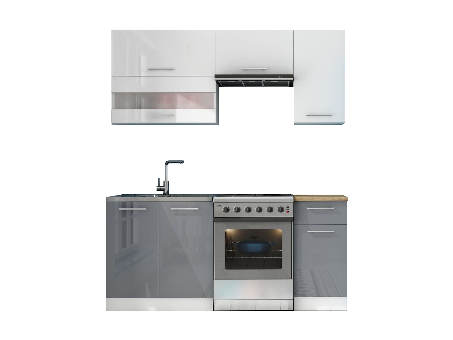 Moduļu virtuves komplekts Tiffa Mix 100