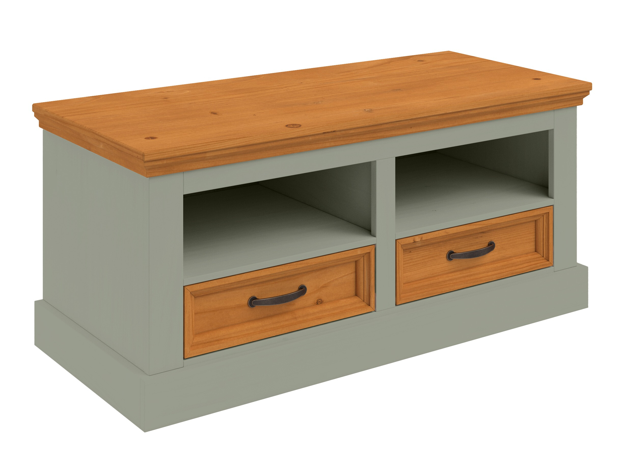 TV galds Tolelio 128 (Zaļš + Priede)