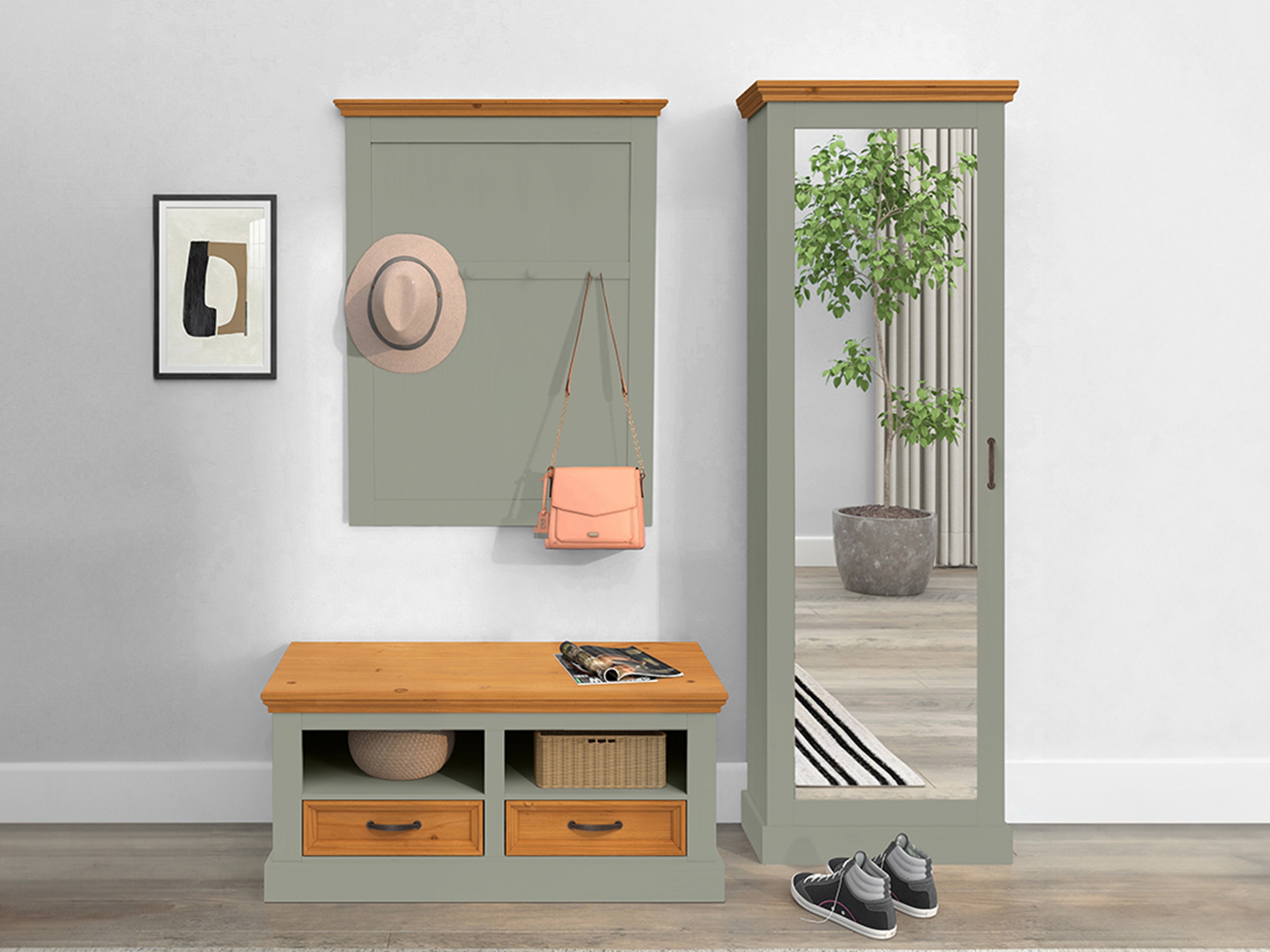 Uzkaramais Tolelio 129 (Zaļš + Priede)