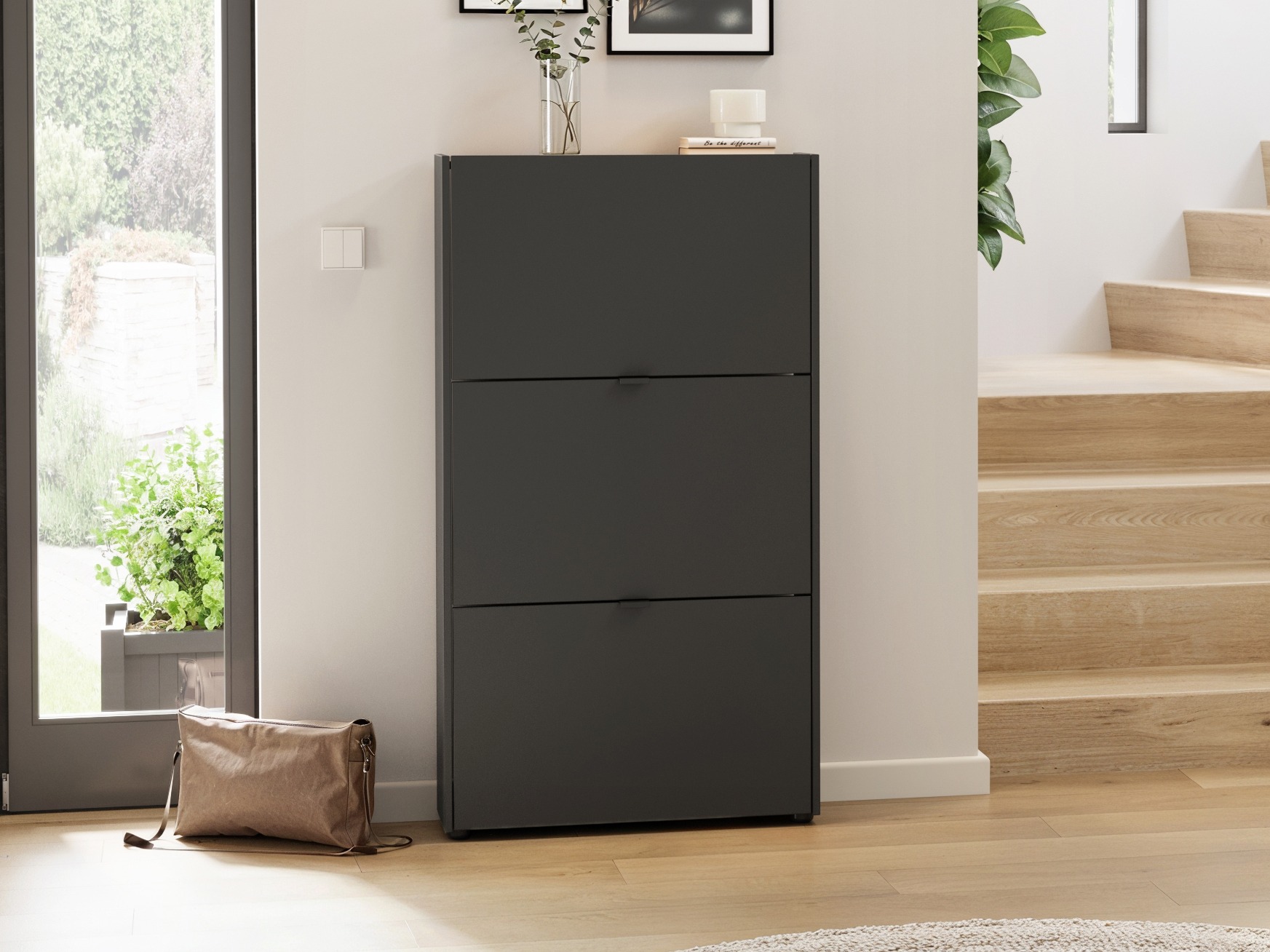 Kurpju kaste Cirsale 113 (Navarra ozols + Grafīts)