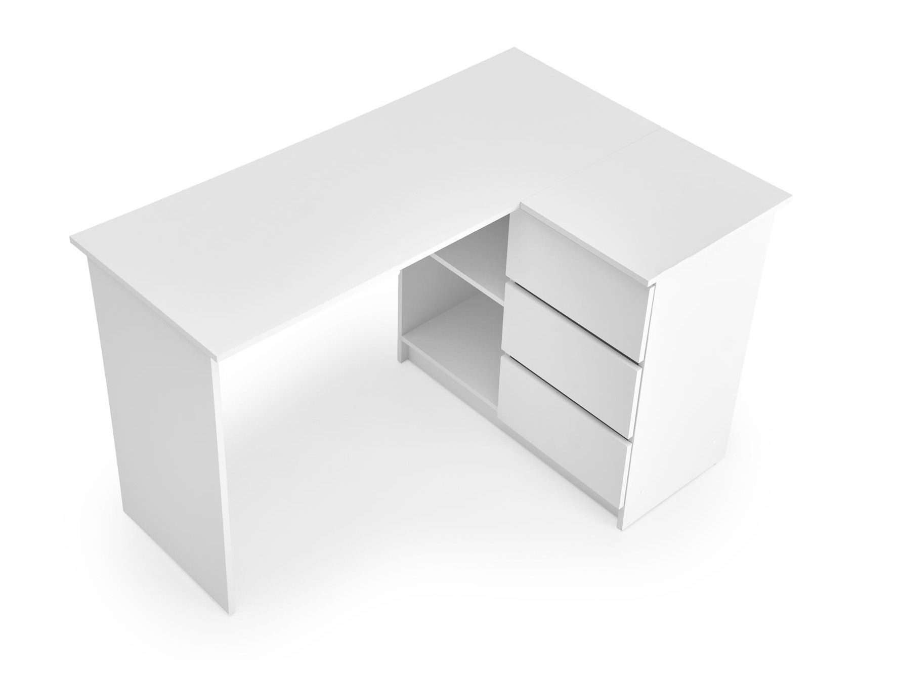 Stūra rakstāmgalds Houston 1950 (Balts)