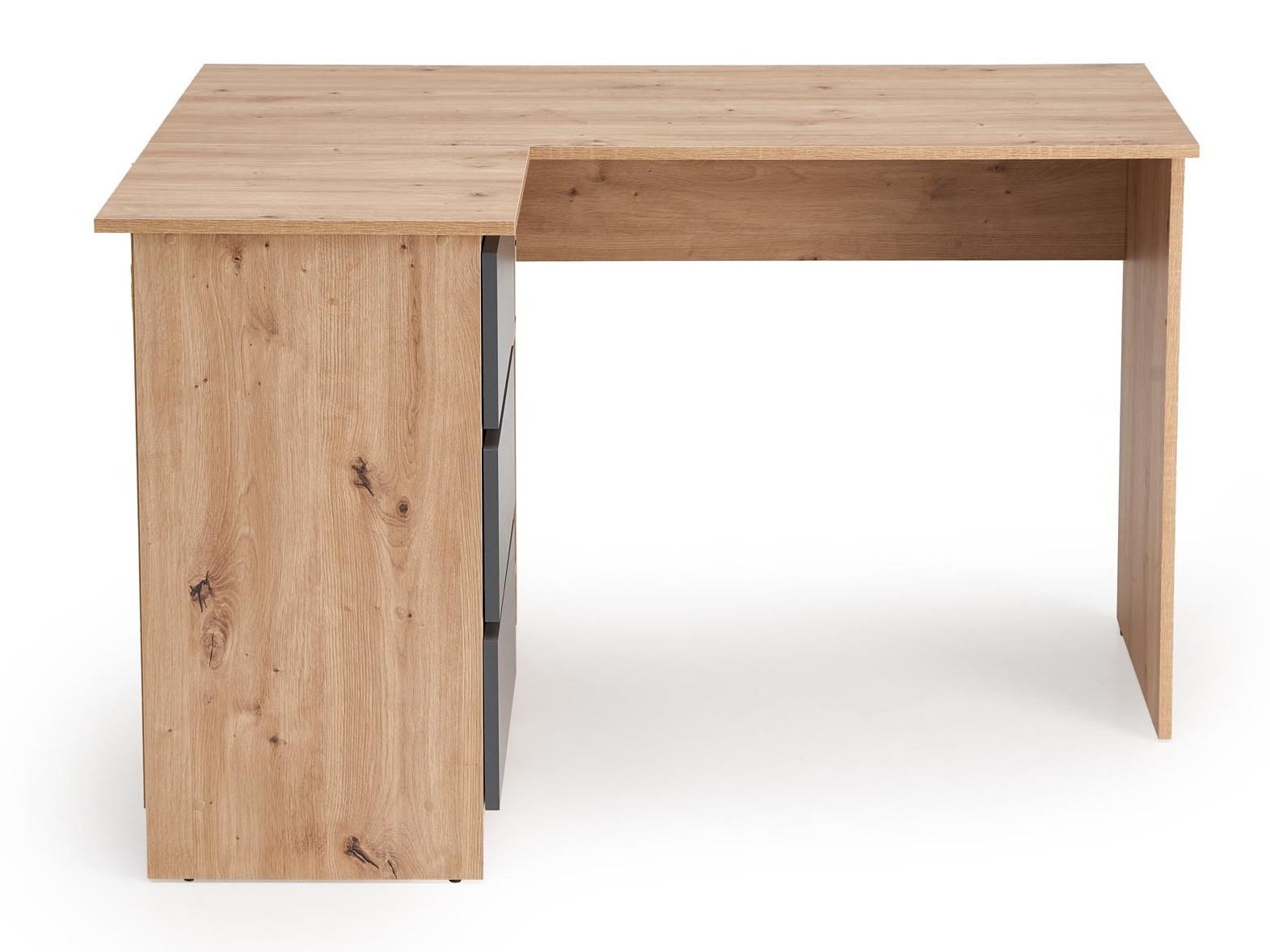 Stūra rakstāmgalds Houston 1950 (Grafīts + Artisan ozols)