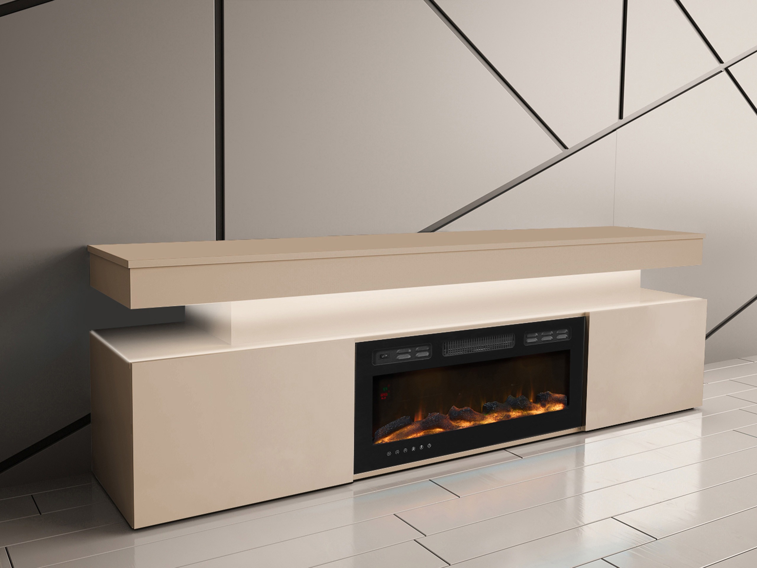 TV galds Monfero 104 (Gaiši brūns)