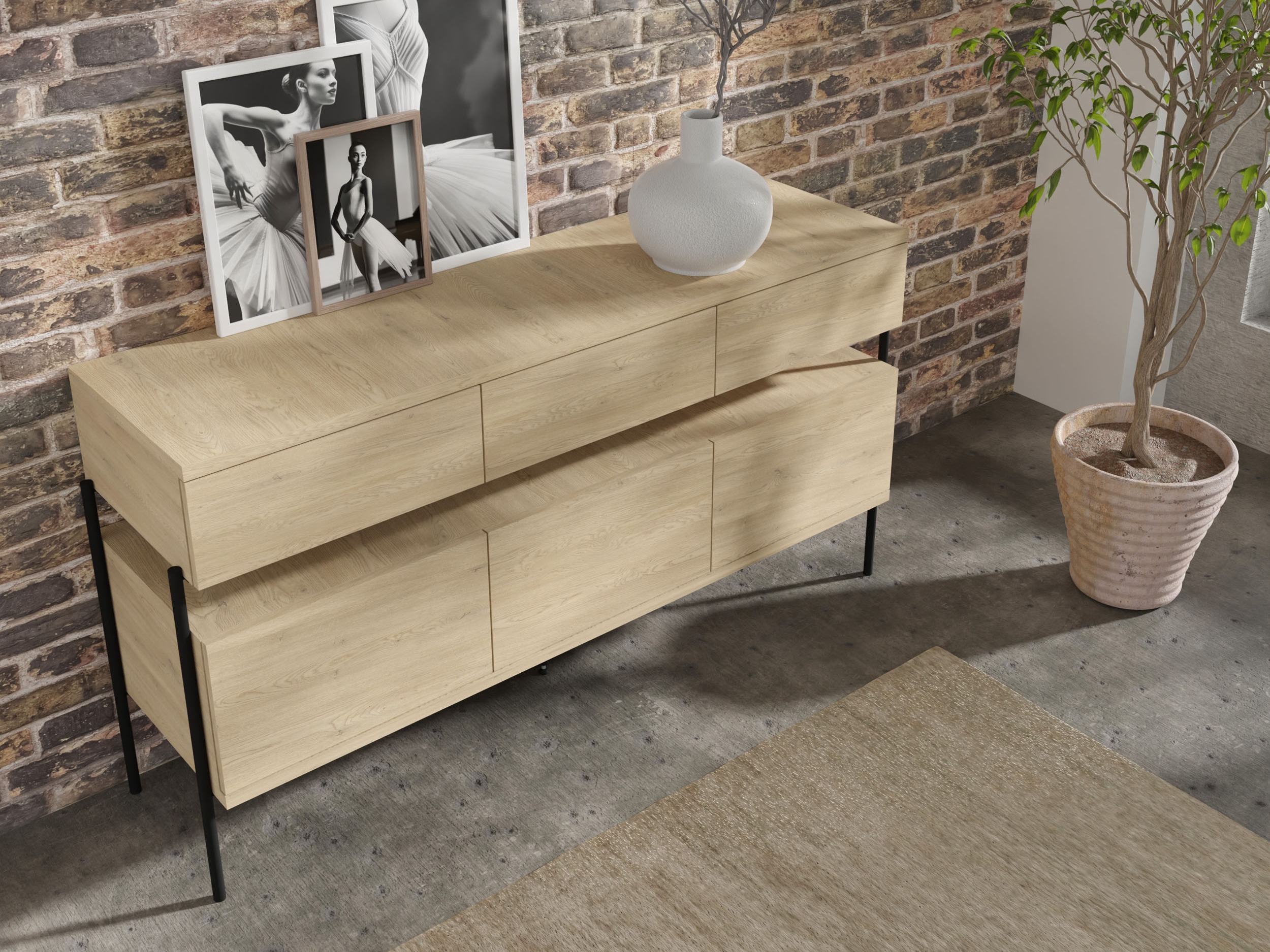 Viesistabas komplekts Buffalo 209