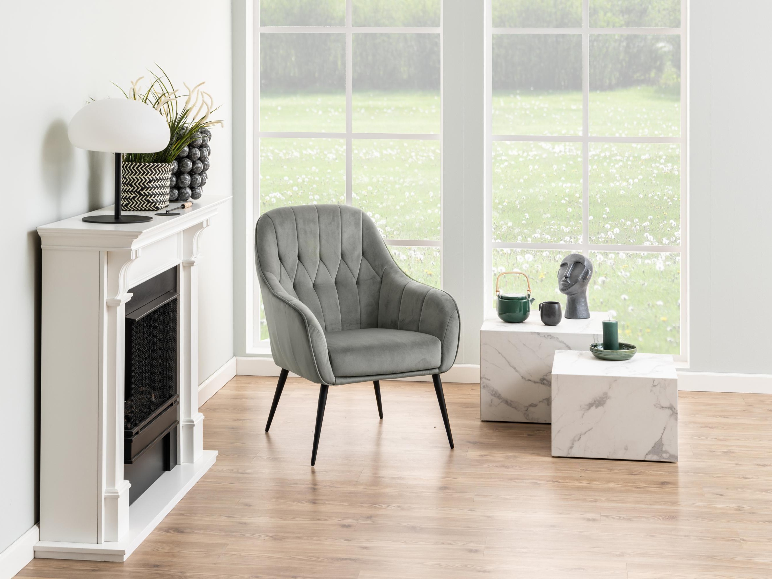 Žurnālu galdiņu komplekts Norsica 603 (Balts marmors)