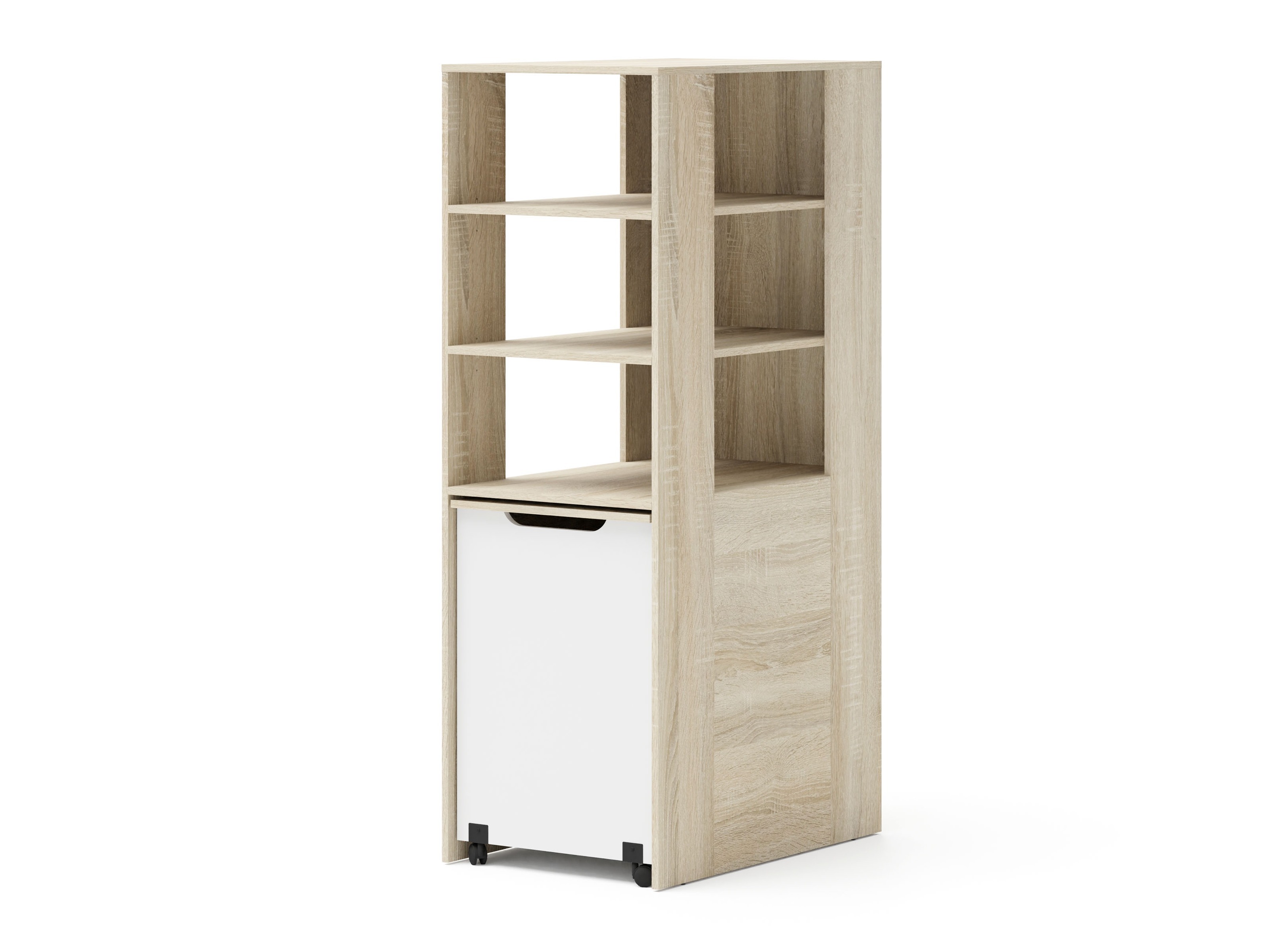 Bērnu istabas komplekts Elitenu 104 (Sonomas ozols + Balts)