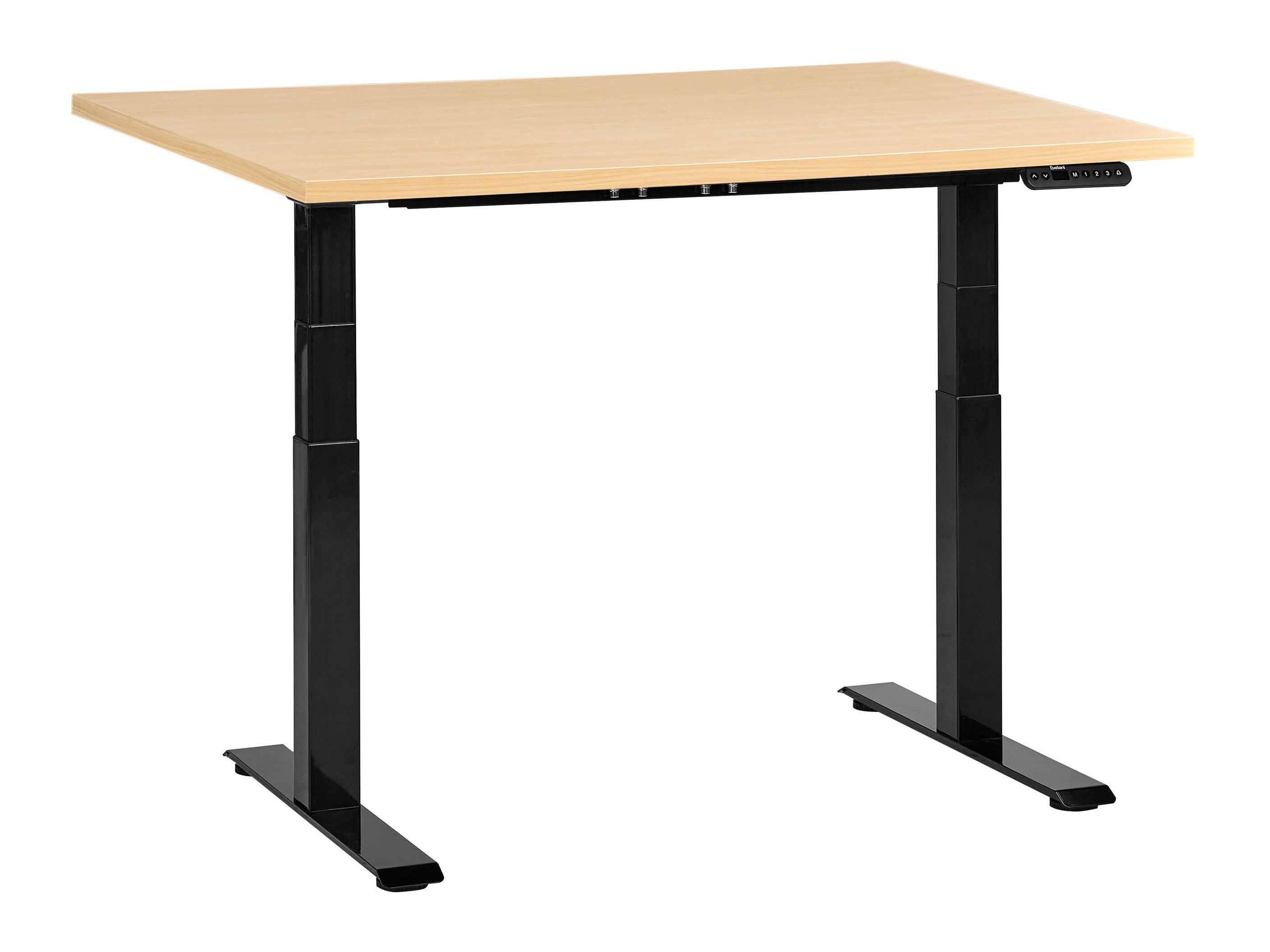 Rakstāmgalds ar regulējamu augstumu Berwyn 2863 (Gaišs koks + Melns)