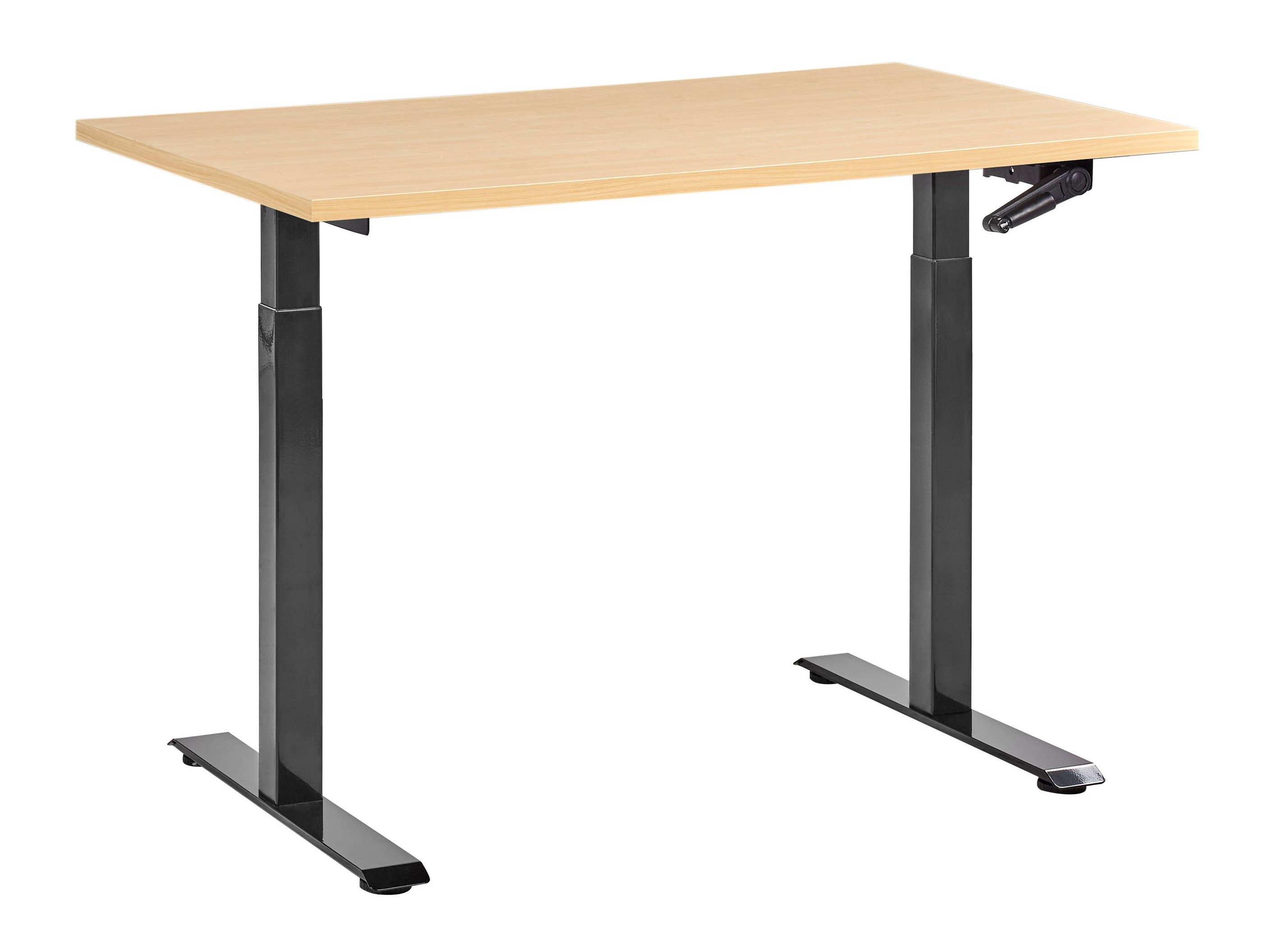Rakstāmgalds ar regulējamu augstumu Berwyn 2864 (Gaišs koks + Melns)