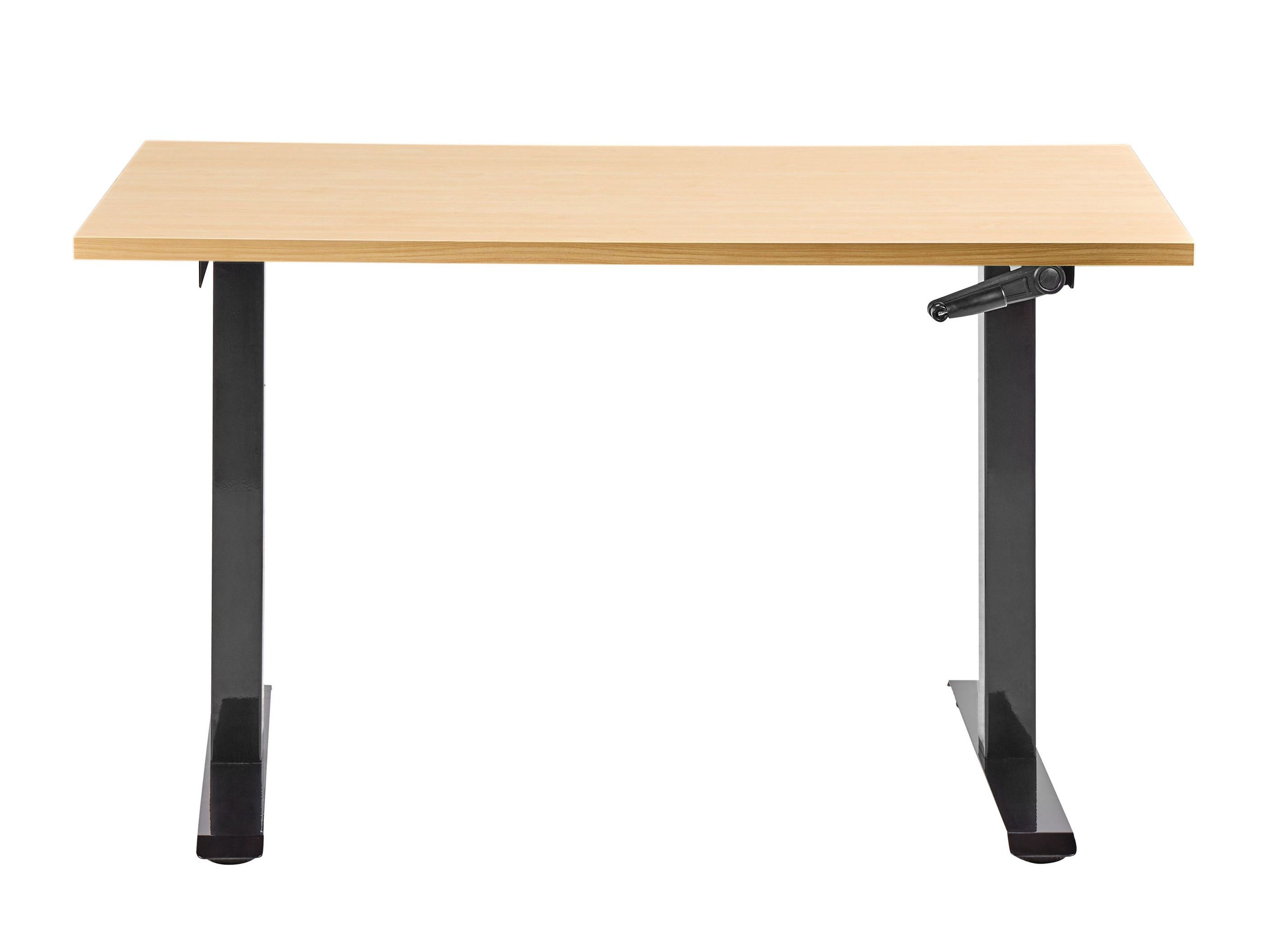 Rakstāmgalds ar regulējamu augstumu Berwyn 2864 (Gaišs koks + Melns)