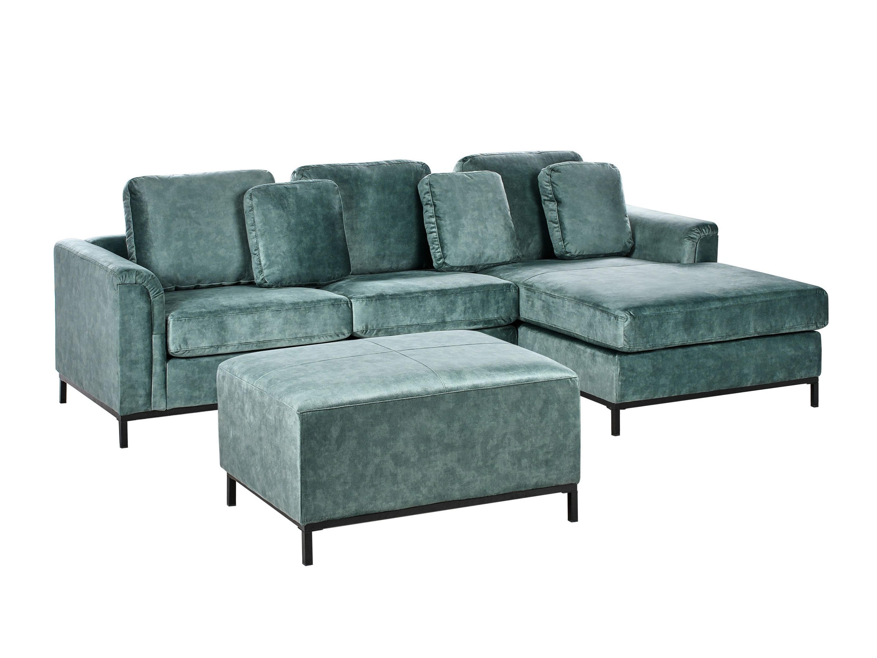 Stūra dīvāns Berwyn 892 (Tirkīzs)