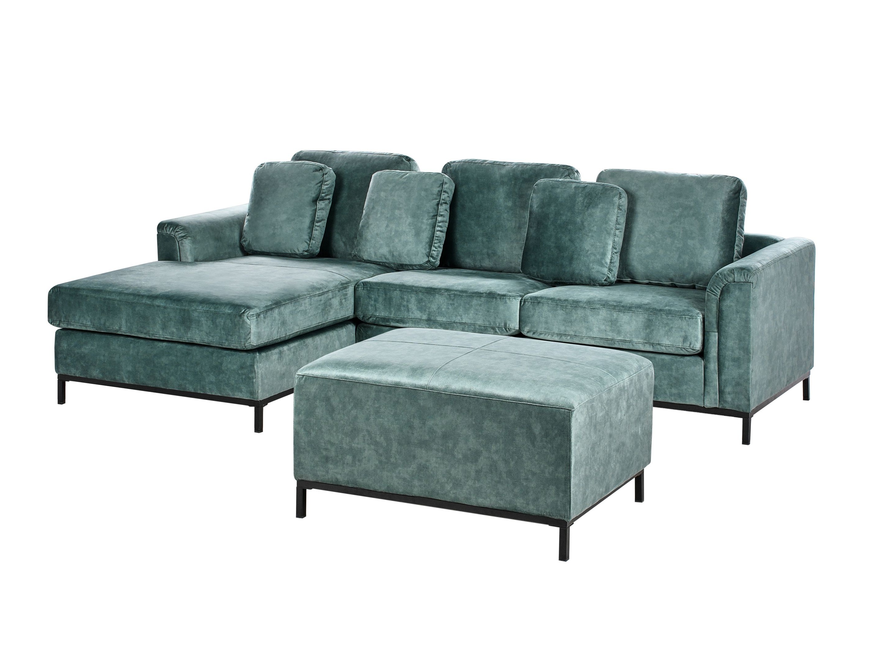 Stūra dīvāns Berwyn 892 (Tirkīzs)