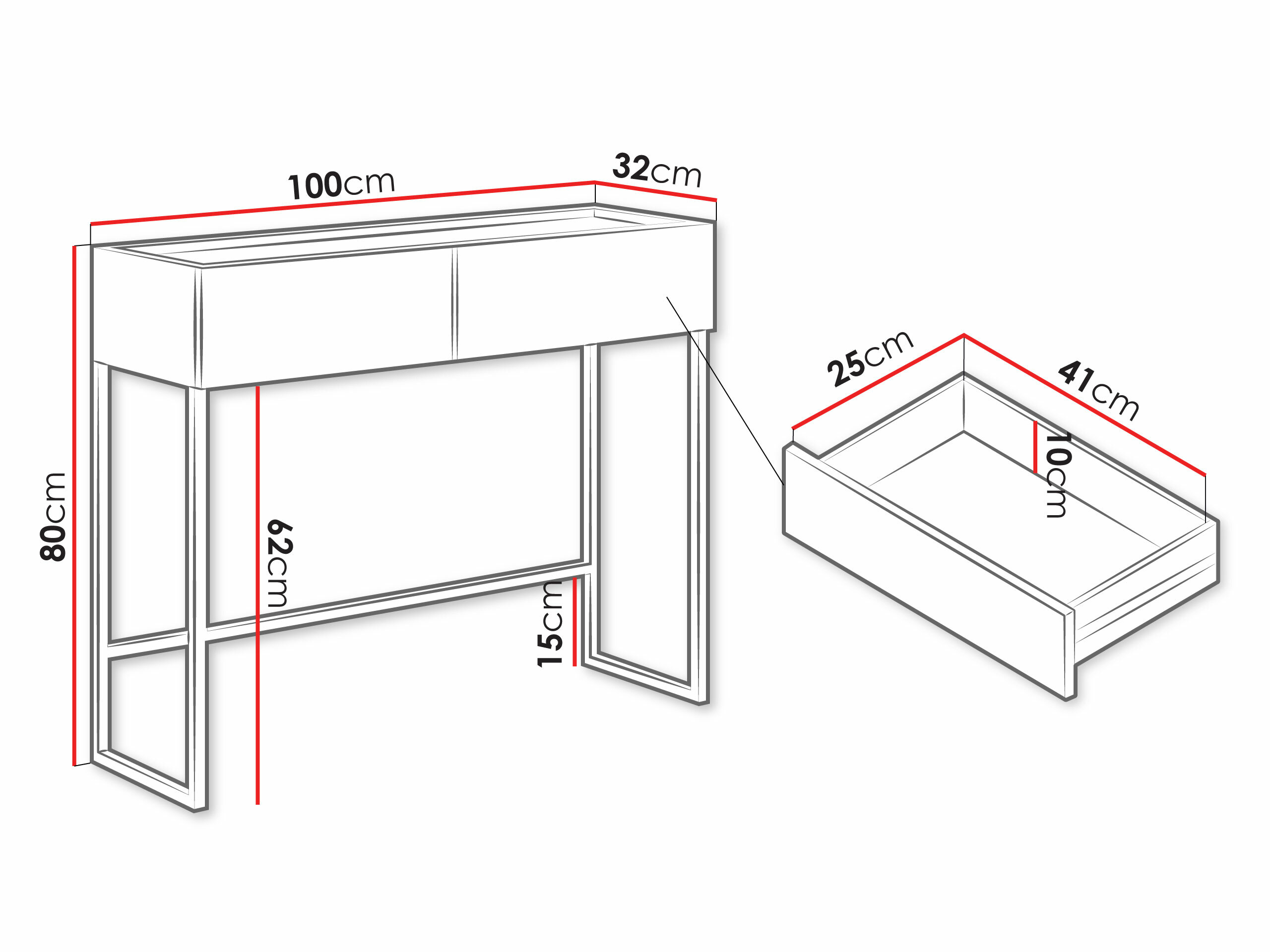 Konsole Lunole 103 (Kašmirs)
