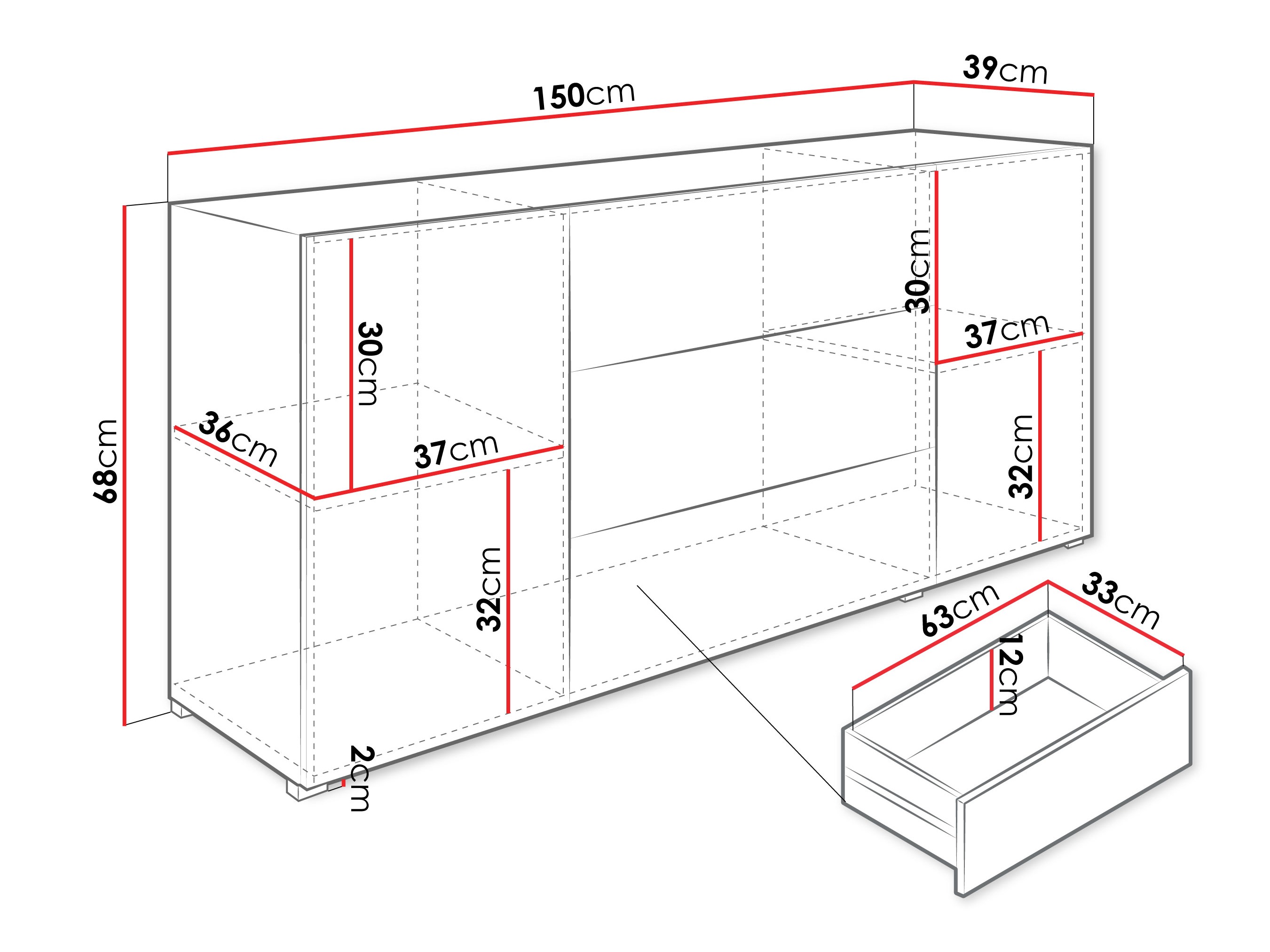 Kumode Sarasota 191 (Votan ozols + Grafīts)
