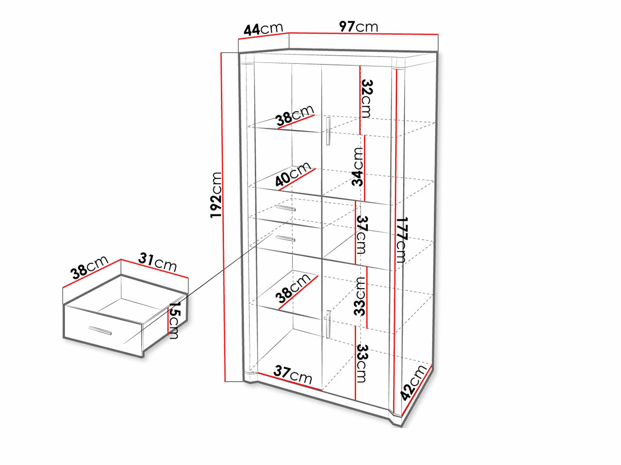 Plaukts Lorelie 120 (Trifele)