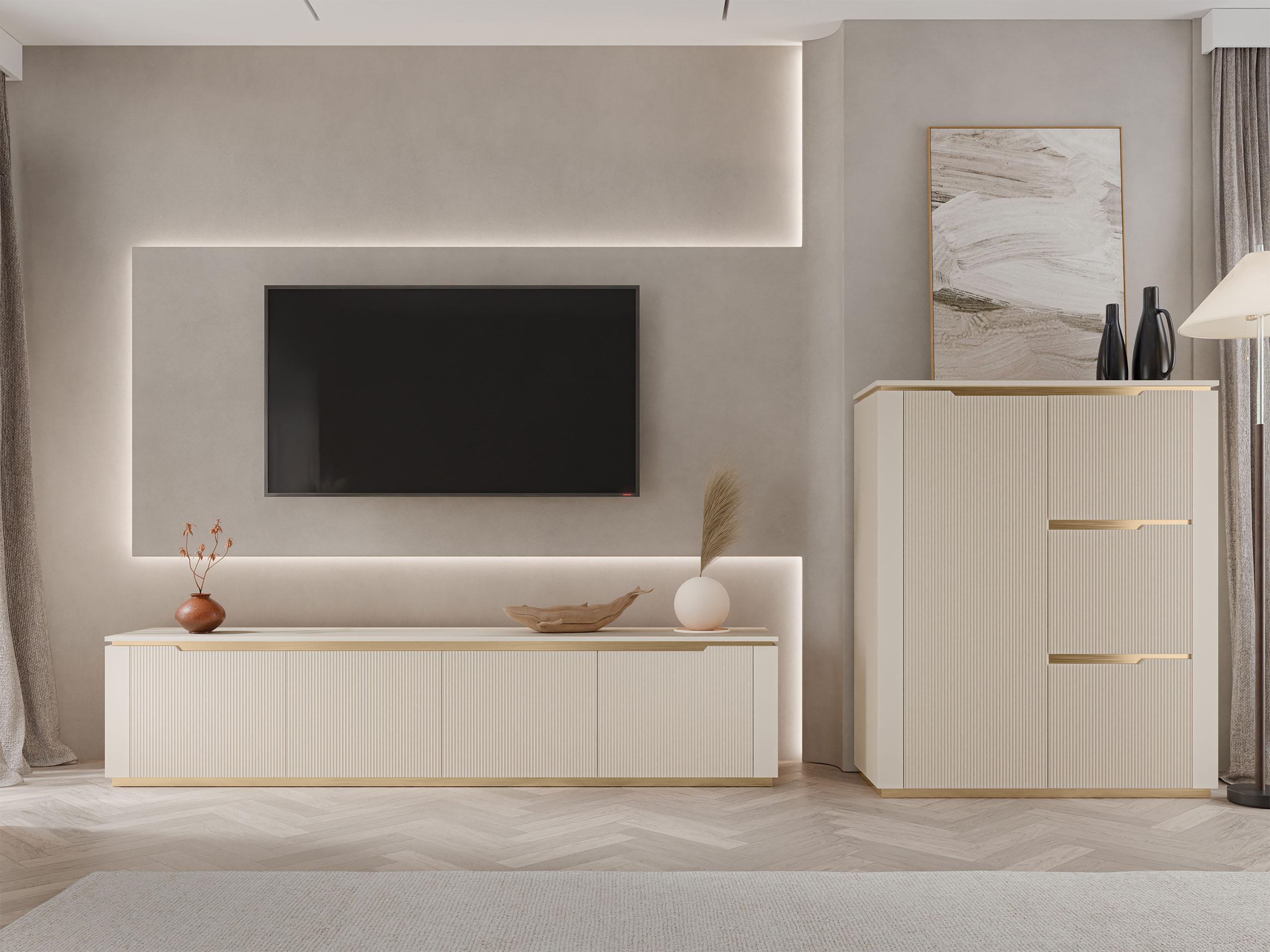 Viesistabas komplekts Comfivo Ovitas I