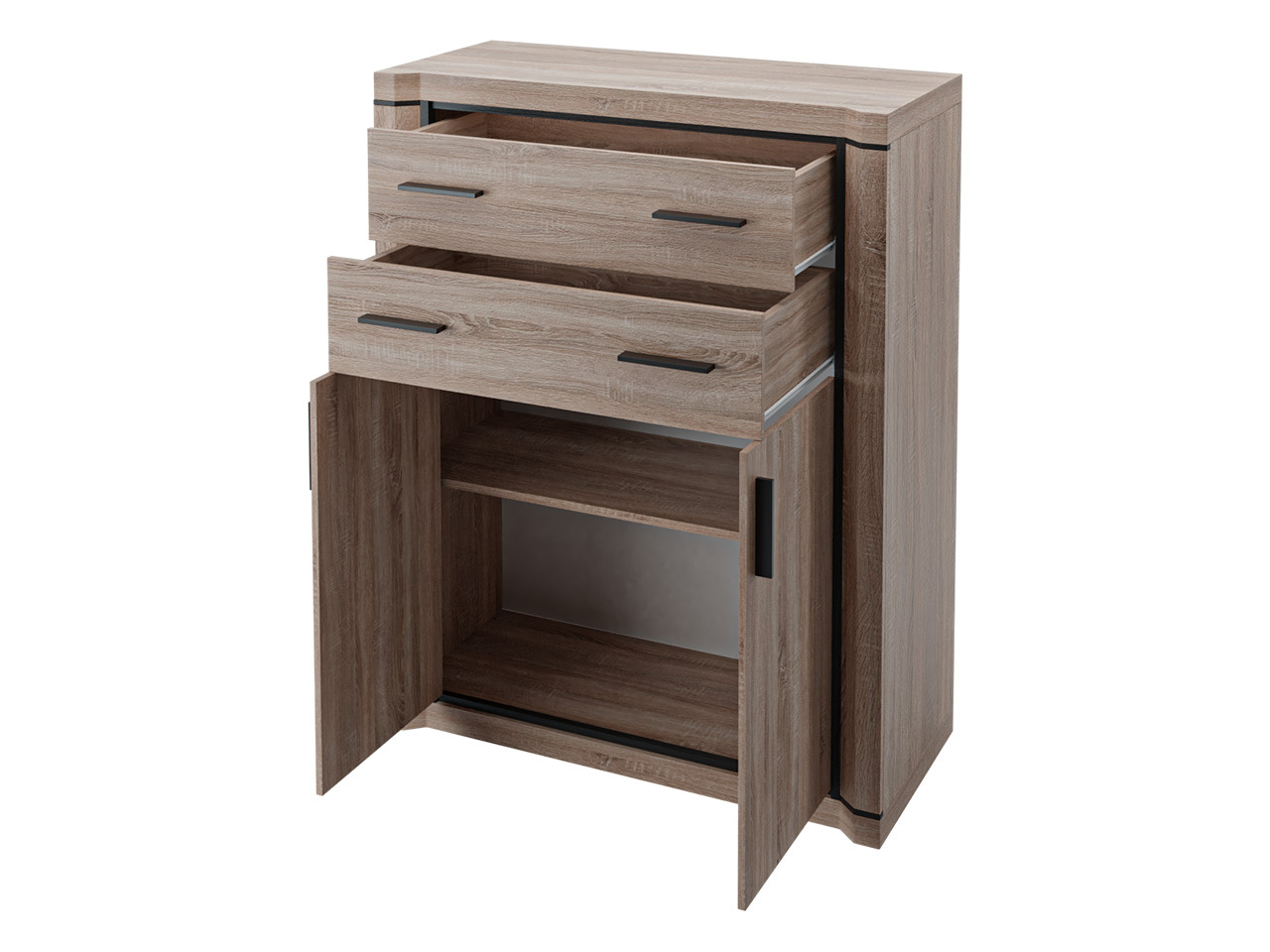 Viesistabas komplekts Lorelie 124 (Trifele ozols)