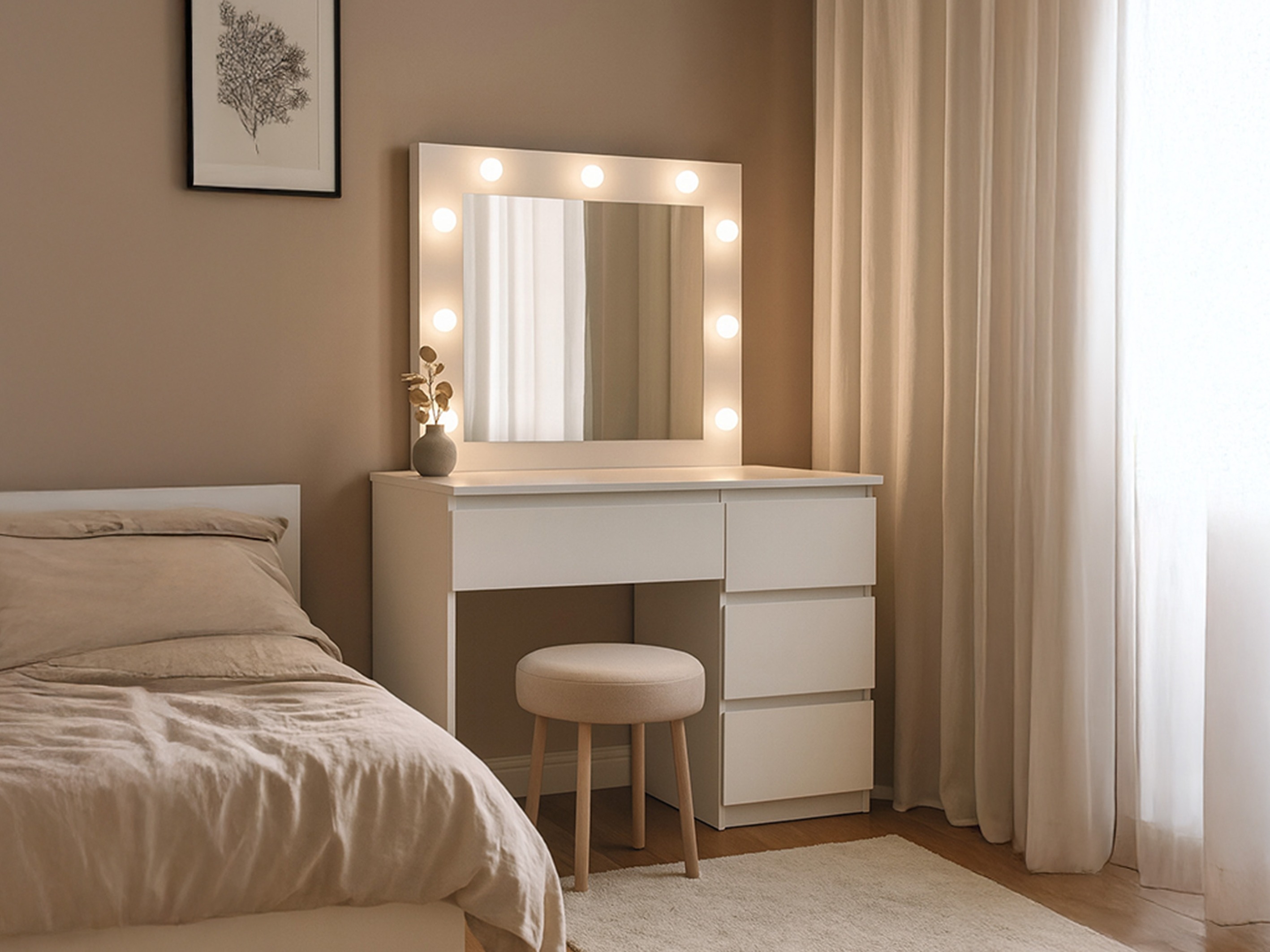 Grima galds Murrieta 194 (Balts)