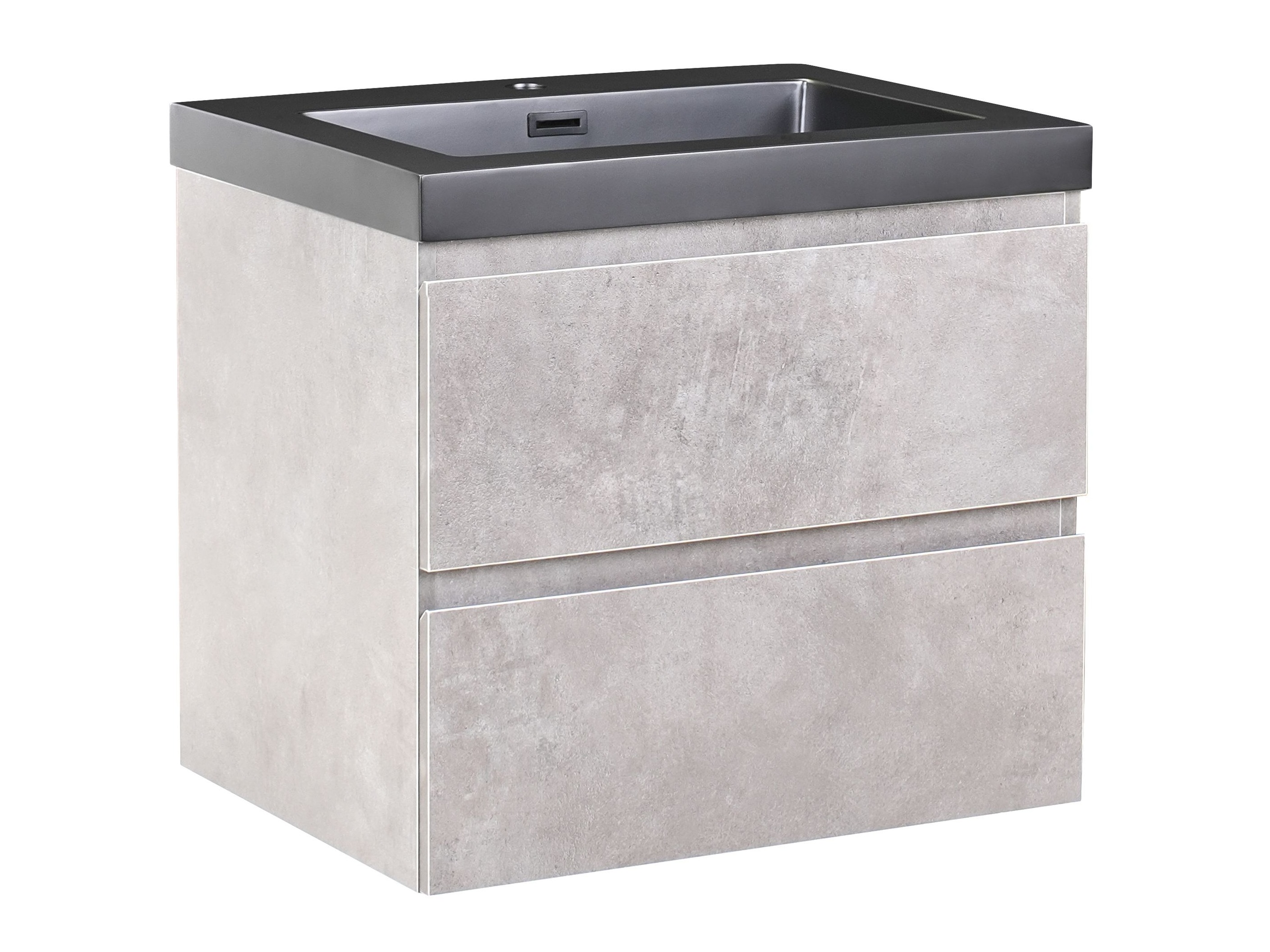 Piekarams vannas istabas skapītis izlietnei Berwyn 2872 (Pelēks)