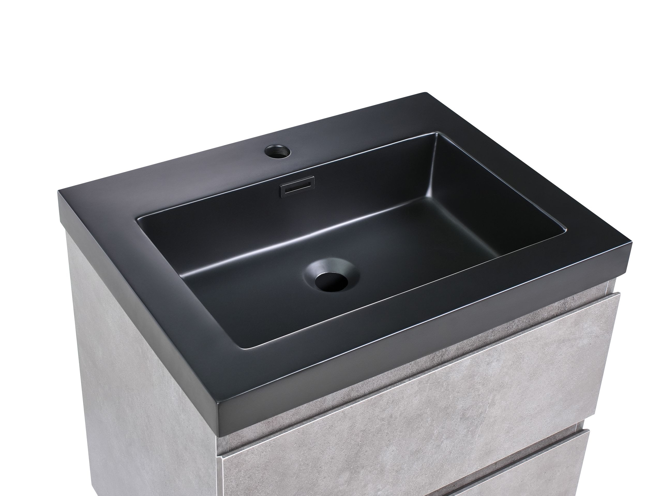 Piekarams vannas istabas skapītis izlietnei Berwyn 2872 (Pelēks)