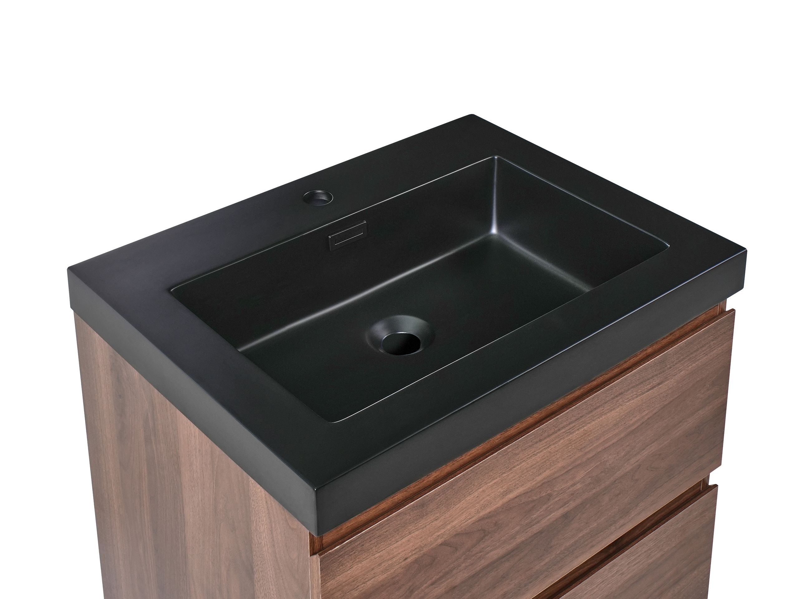 Piekarams vannas istabas skapītis izlietnei Berwyn 2872 (Tumši brūns)