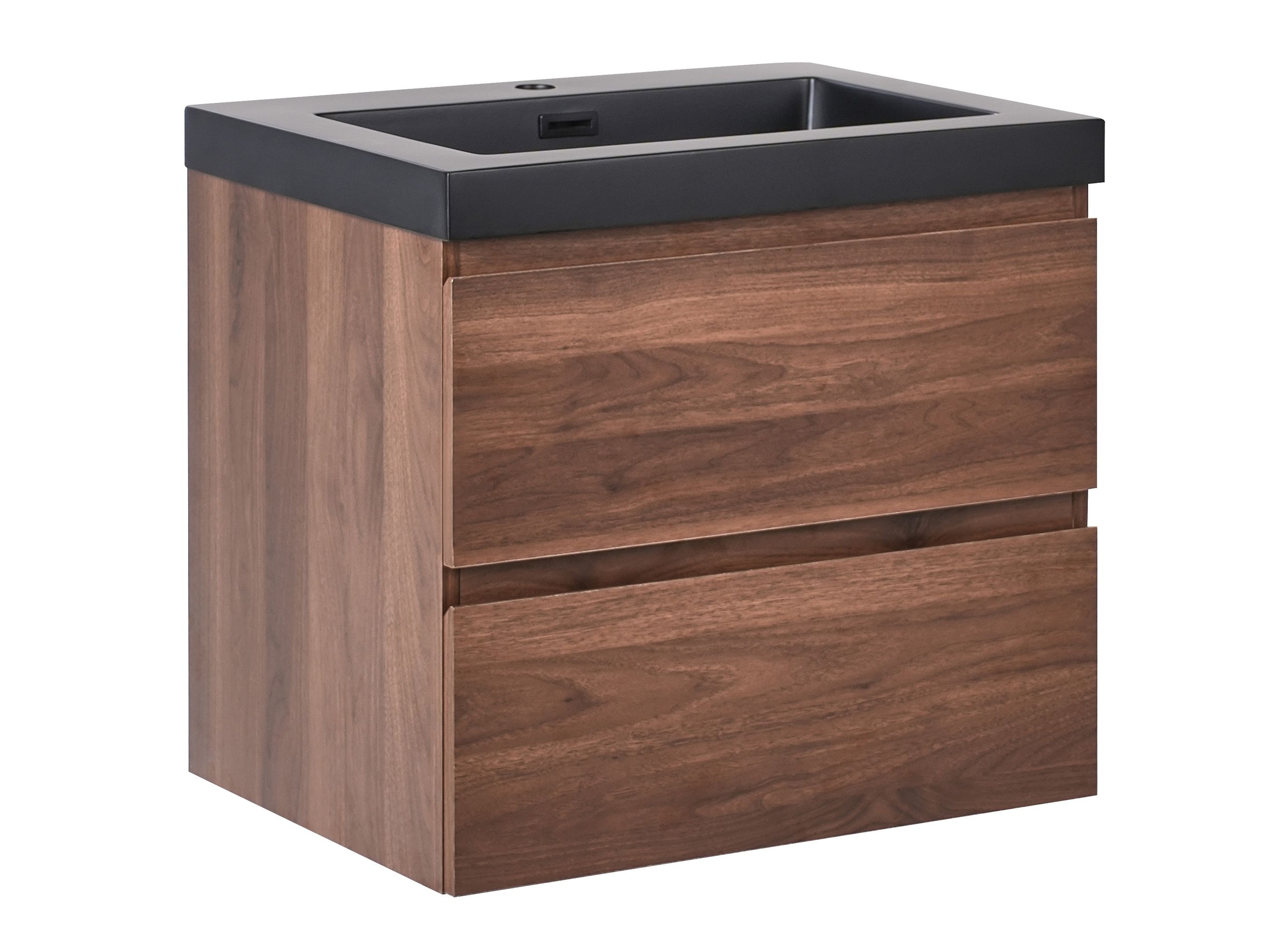 Piekarams vannas istabas skapītis izlietnei Berwyn 2872 (Tumši brūns)