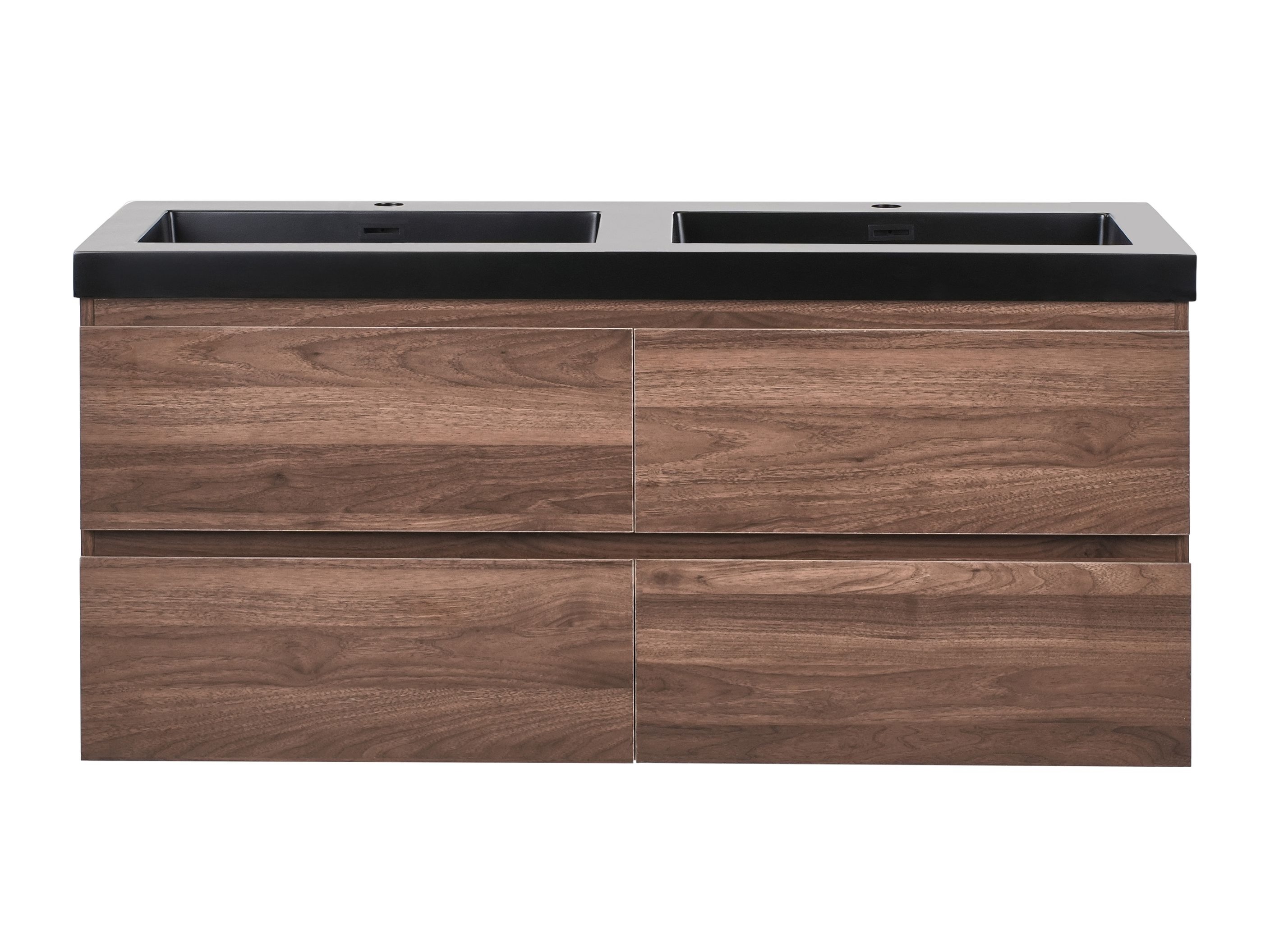 Piekarams vannas istabas skapītis izlietnei Berwyn 2873 (Tumši brūns)