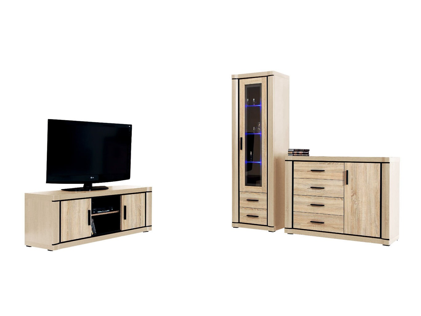 Viesistabas komplekts Lorelie 122 (Sonomas ozols)