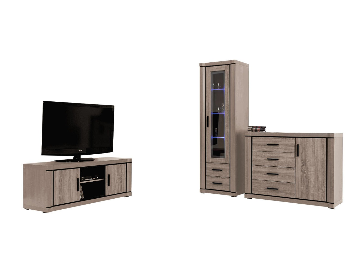 Viesistabas komplekts Lorelie 122 (Trifele ozols)