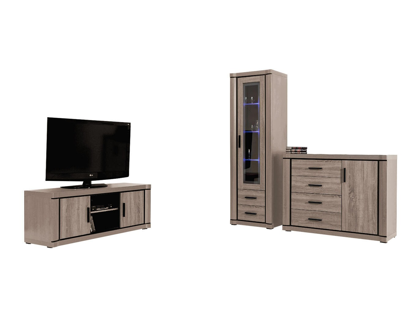 Viesistabas komplekts Lorelie 122 (Trifele ozols)