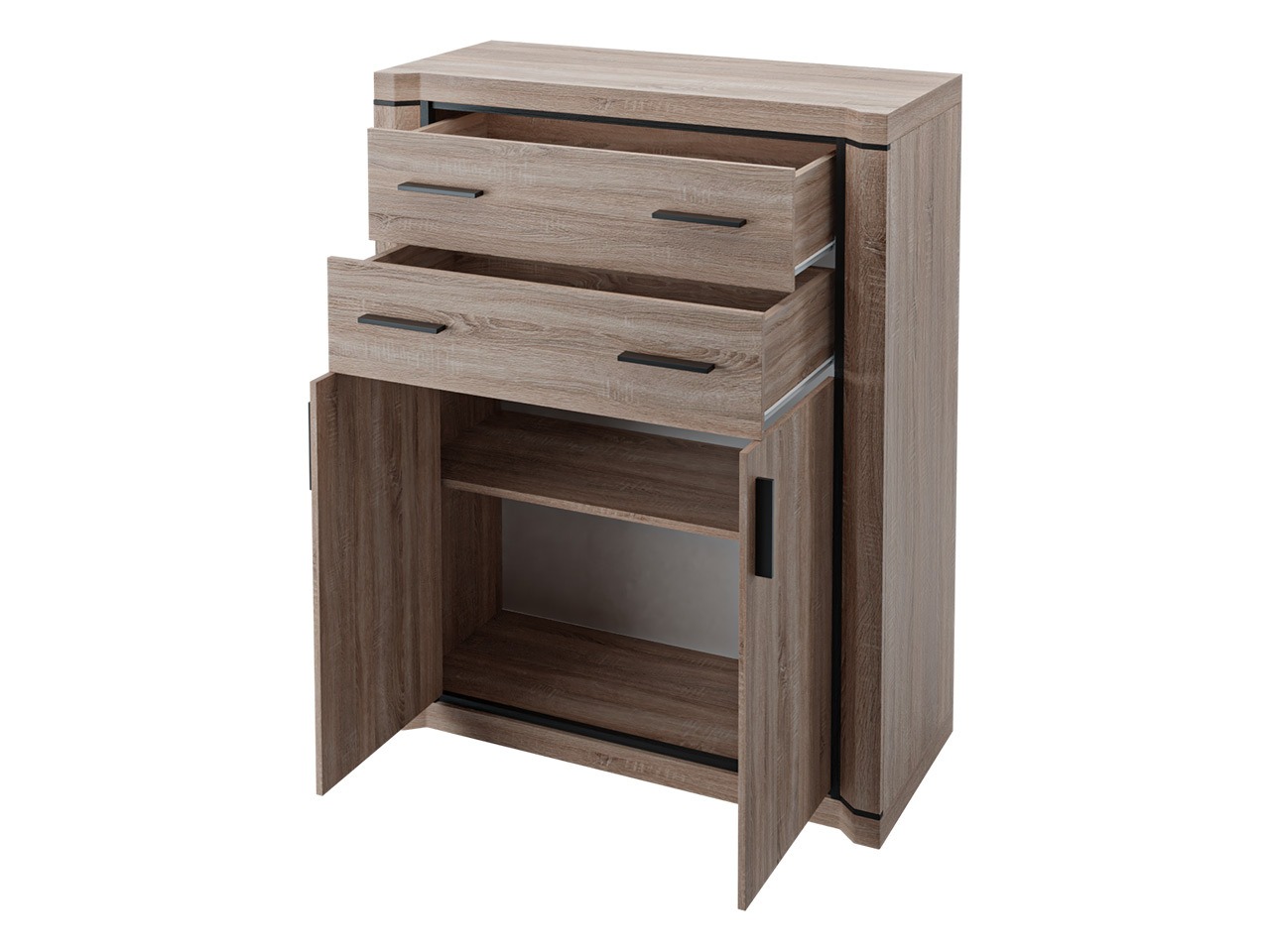 Viesistabas komplekts Lorelie 124 (Sonomas ozols)