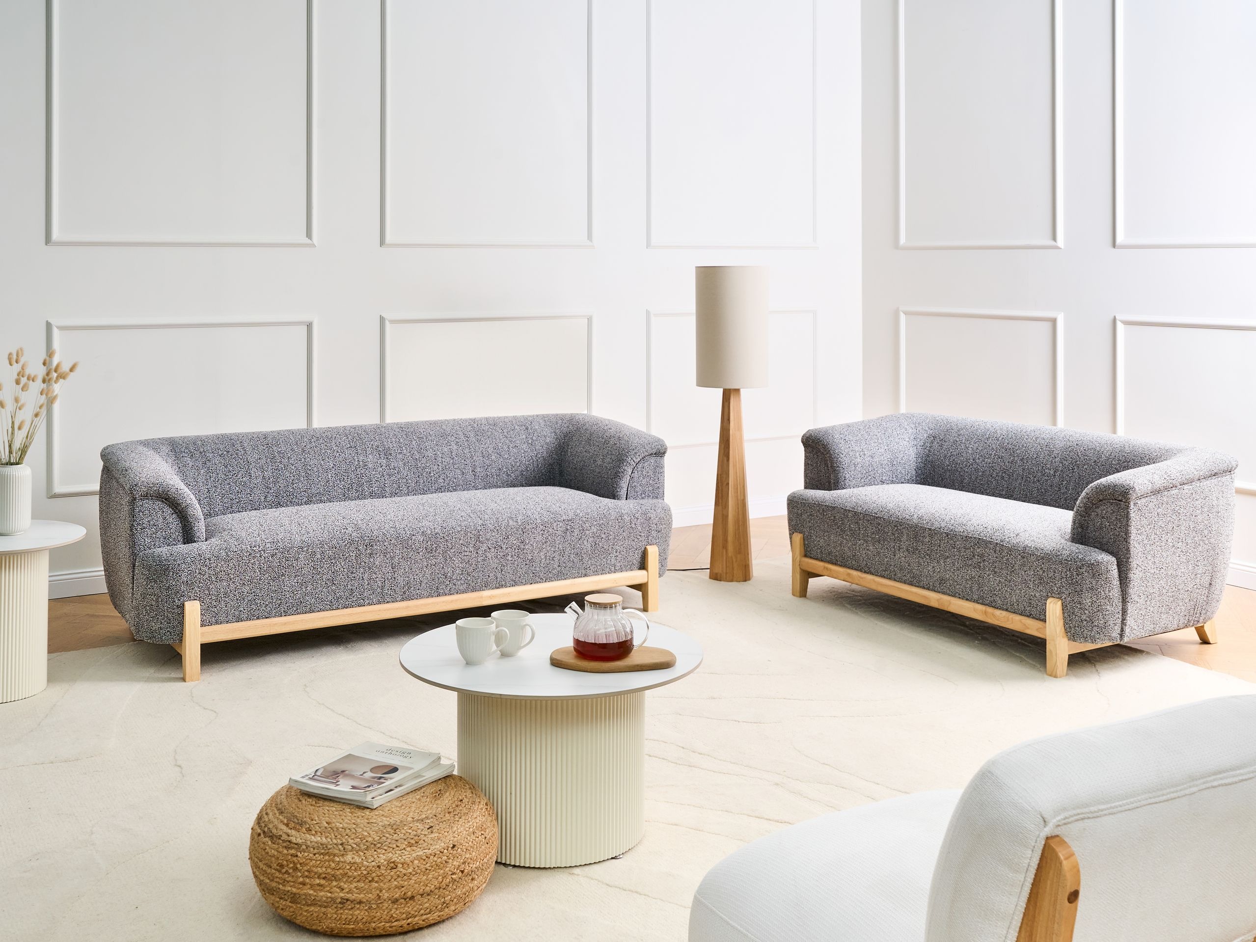 Dīvāns Berwyn 2880 (Pelēks)