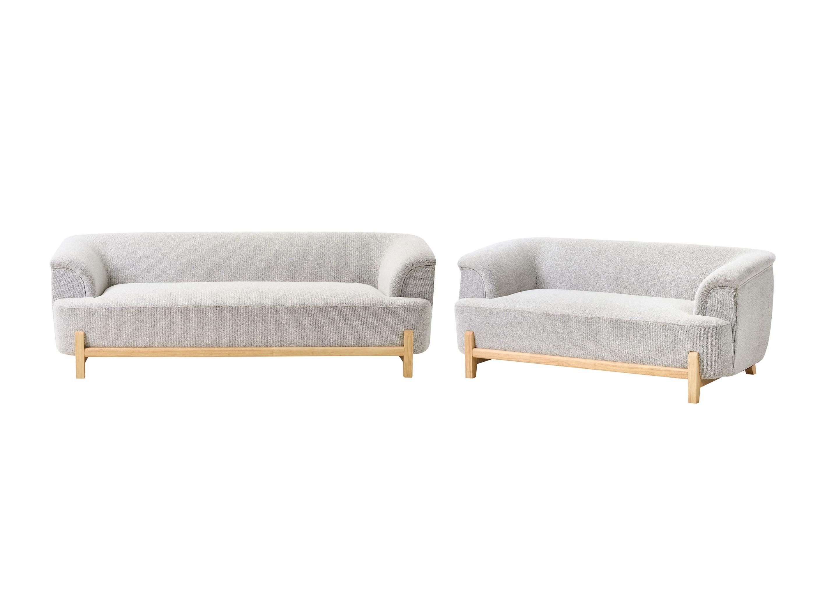 Mīksto mēbeļu komplekts Berwyn 2881 (Gaiši pelēks)