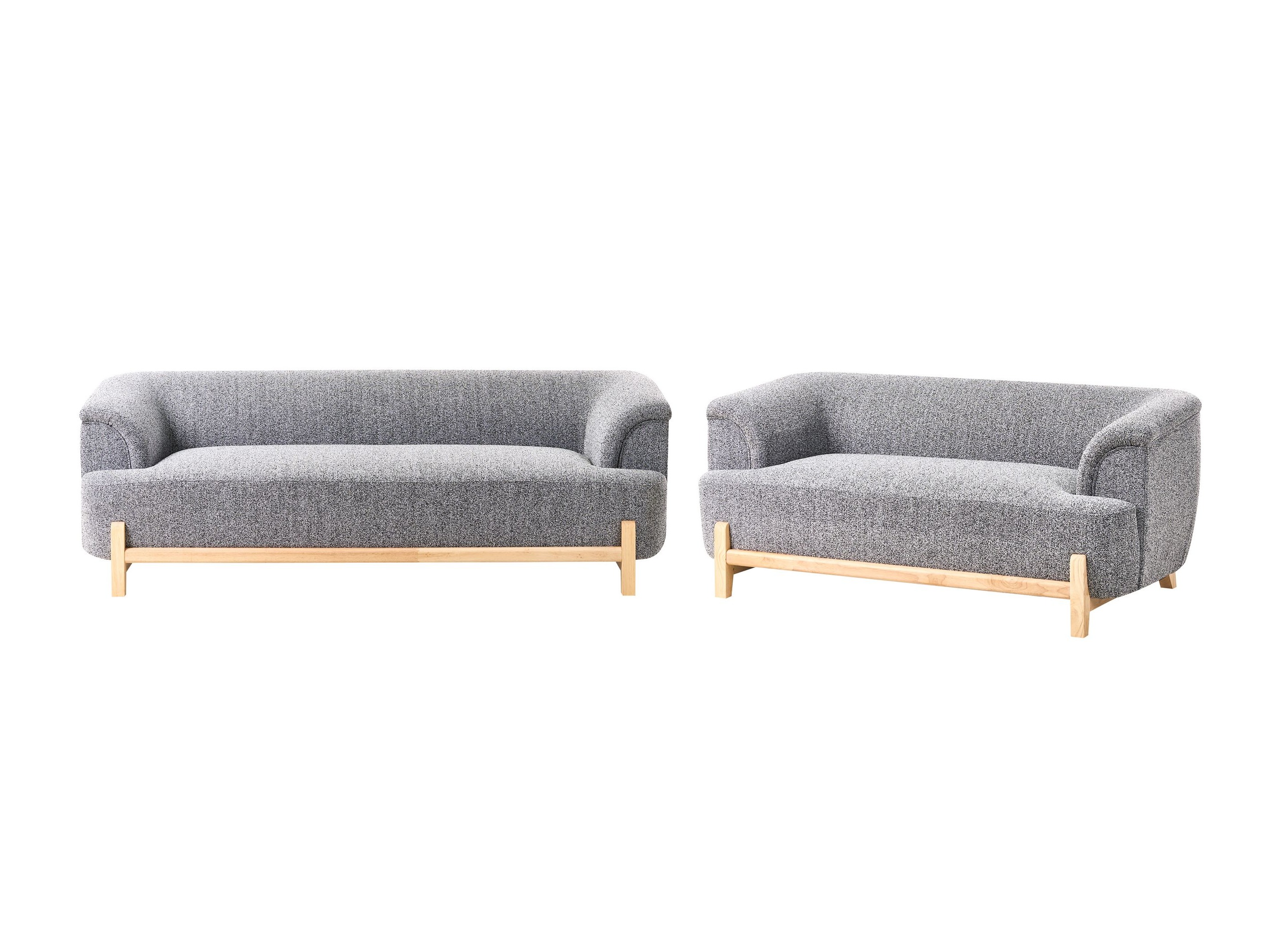 Mīksto mēbeļu komplekts Berwyn 2881 (Pelēks)