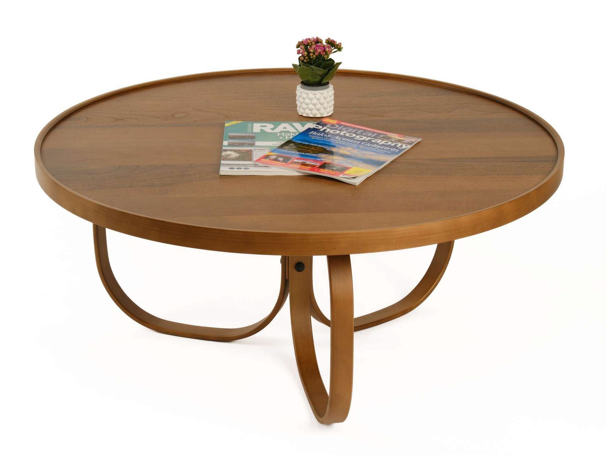 Žurnālu galdiņš Kailua 2666 (Riekstkoks)