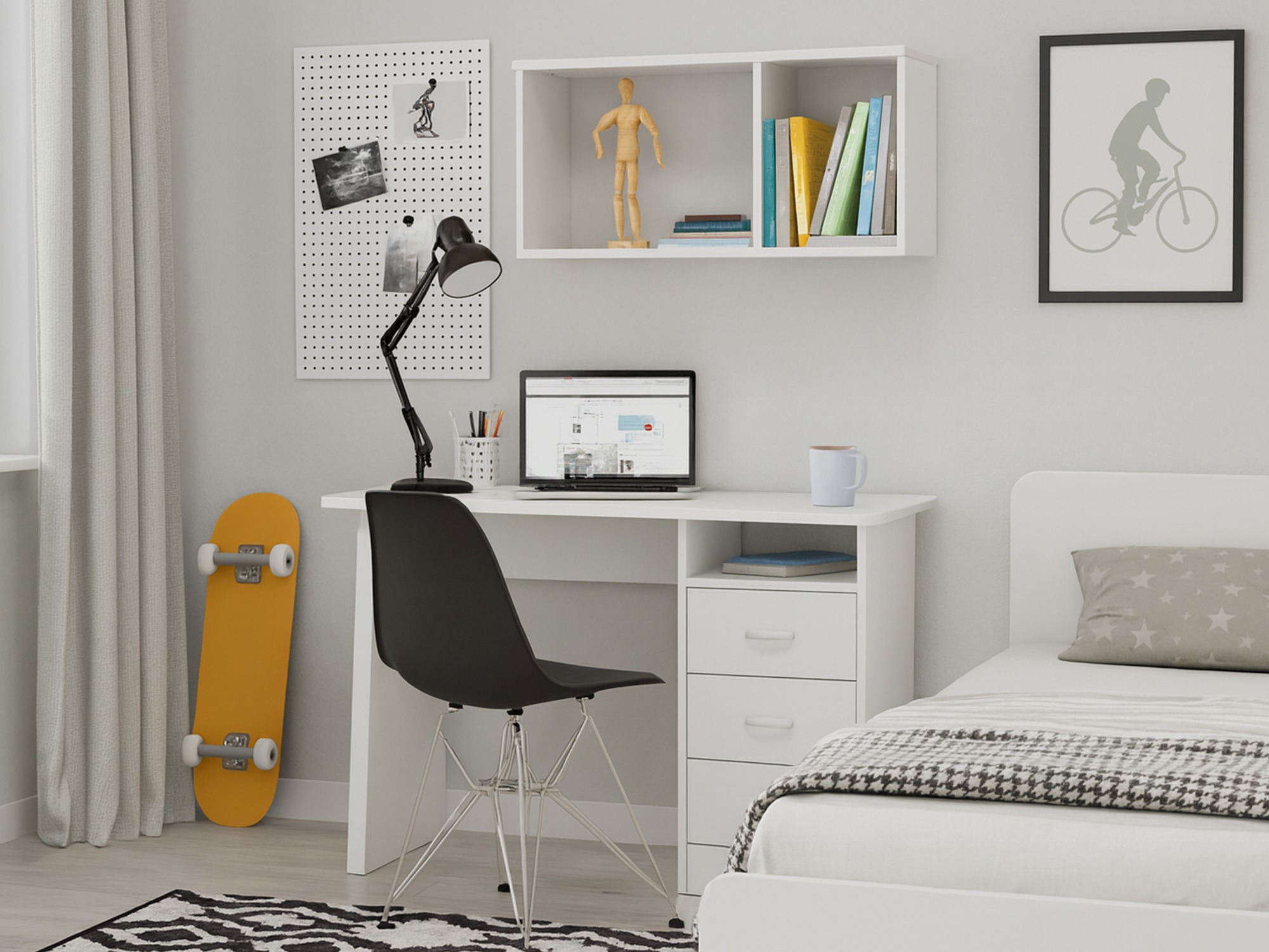 Rakstāmgalds Ontario 204 (Balts)