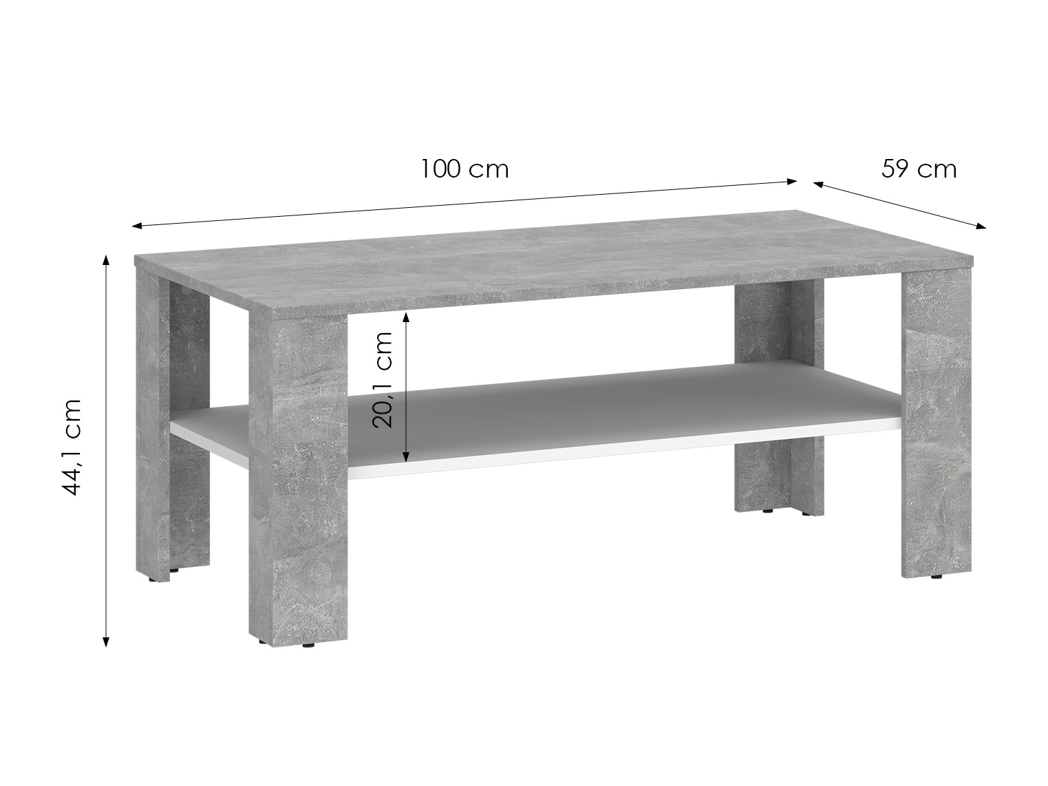 Žurnālu galdiņš Ontario 201