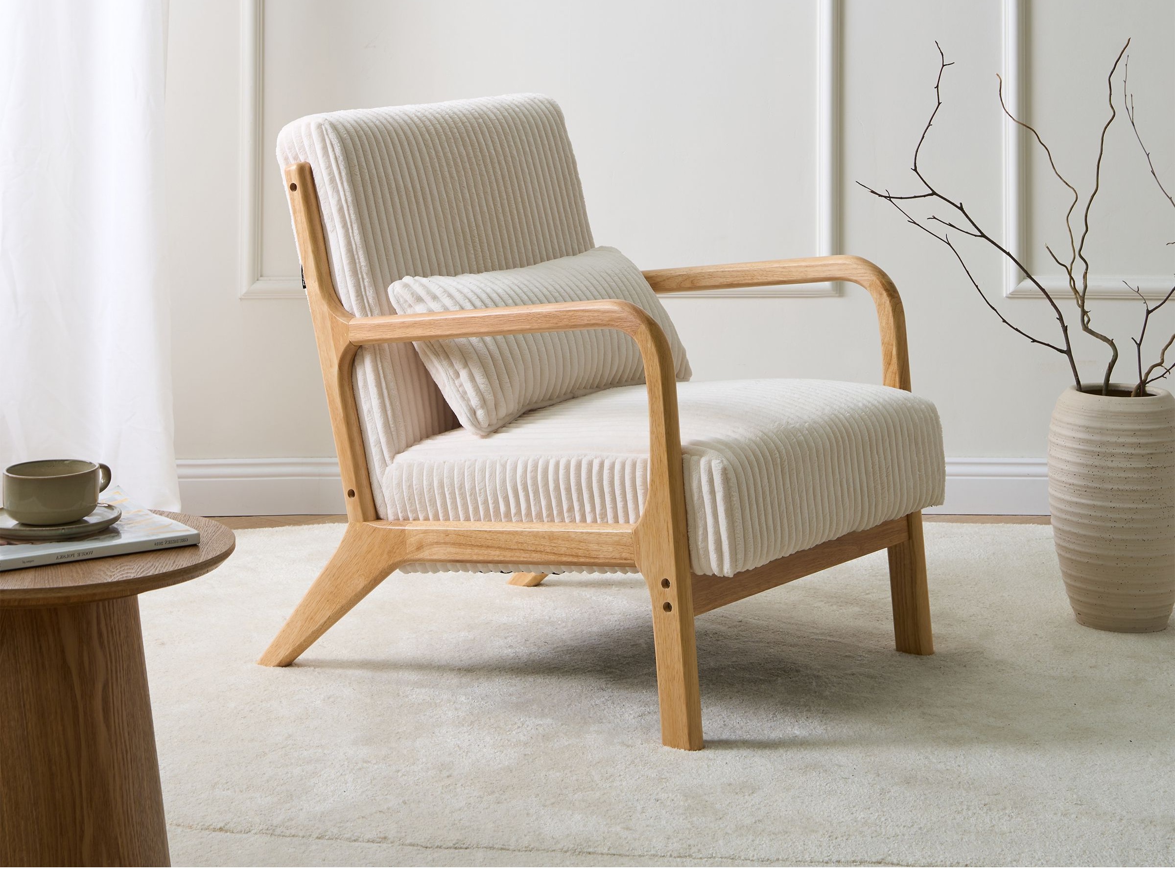 Krēsls Berwyn 2883 (Balts)