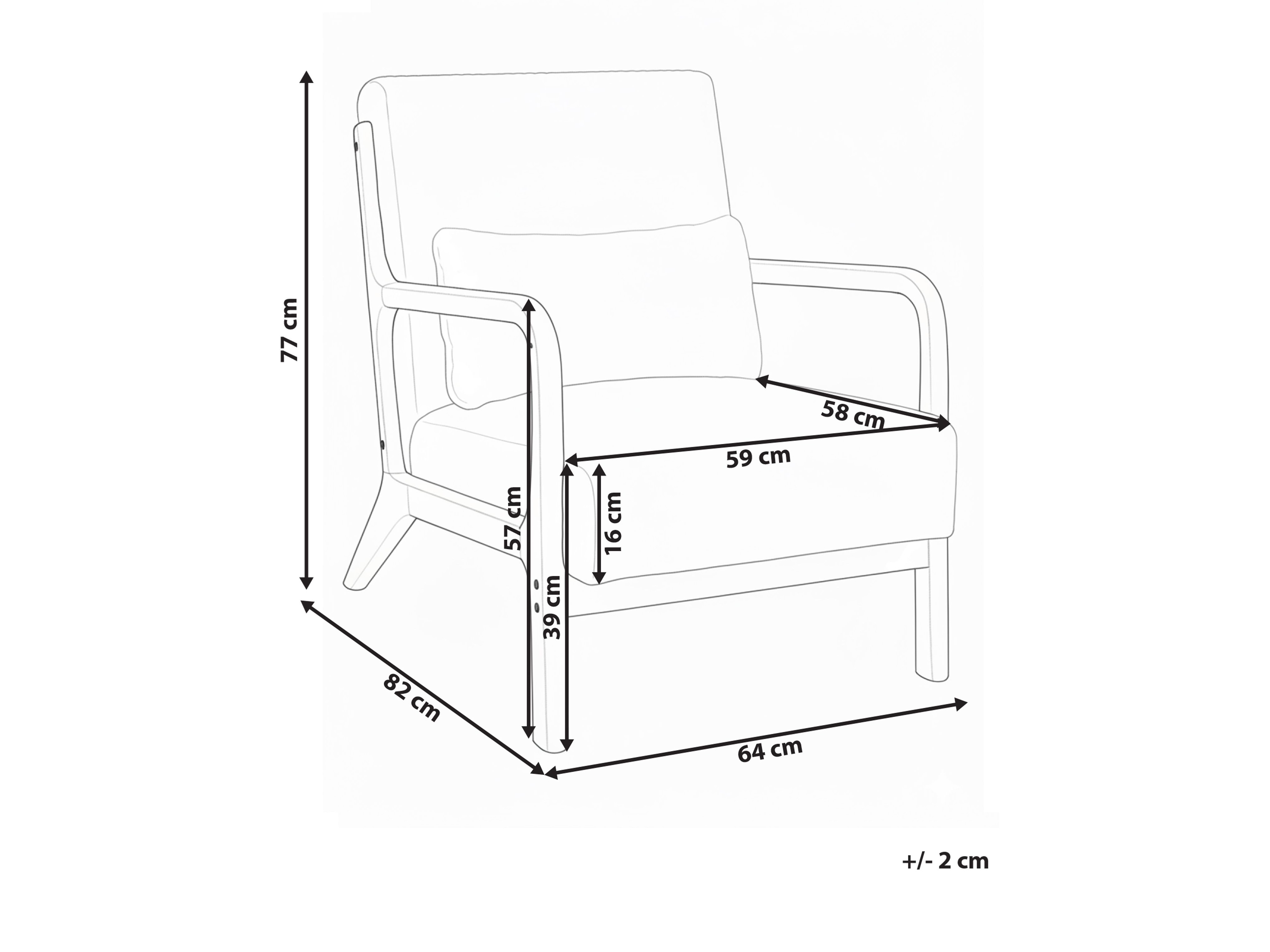Krēsls Berwyn 2883 (Bēšs)