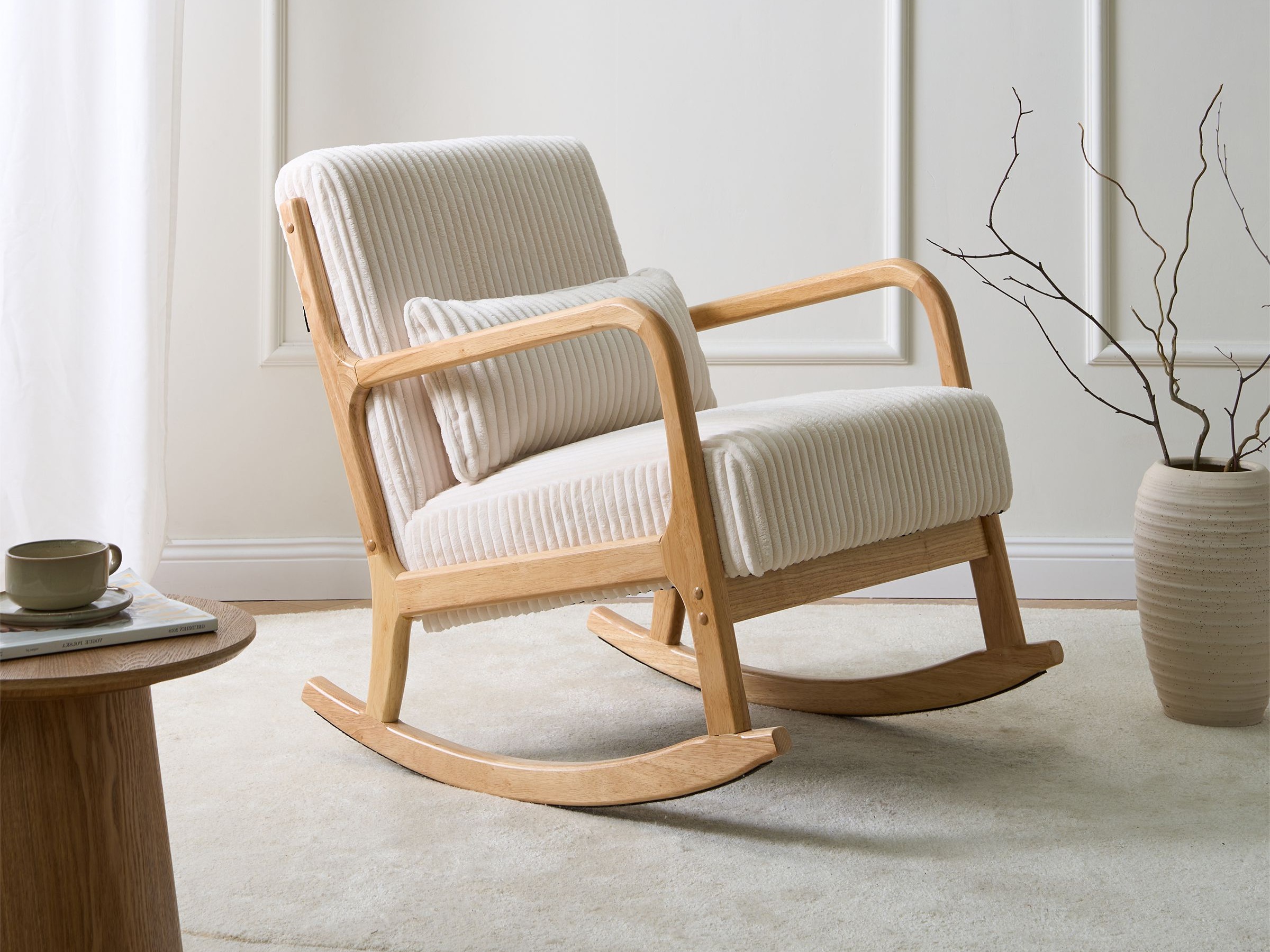 Šūpuļkrēsls Berwyn 2882 (Balts)