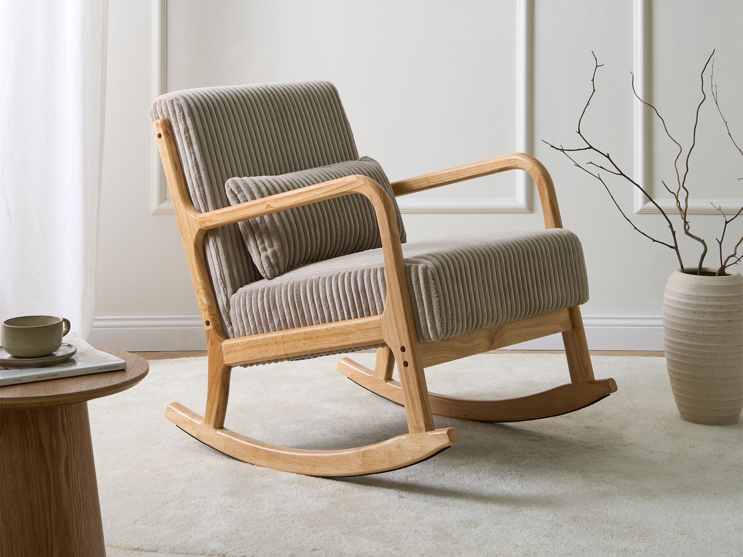 Šūpuļkrēsls Berwyn 2882 (Bēšs)