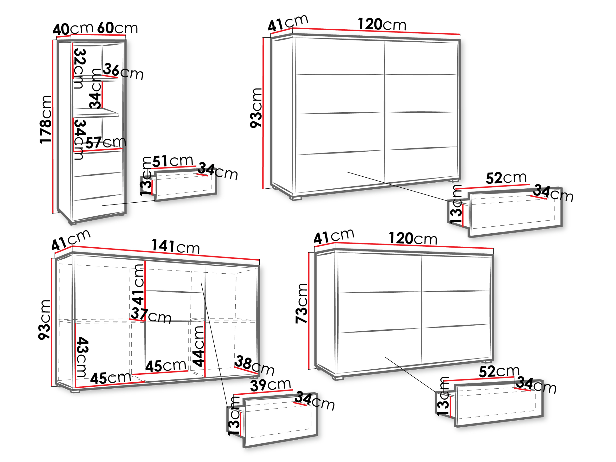 Viesistabas komplekts Comfivo Fersoe 108 (Balts)